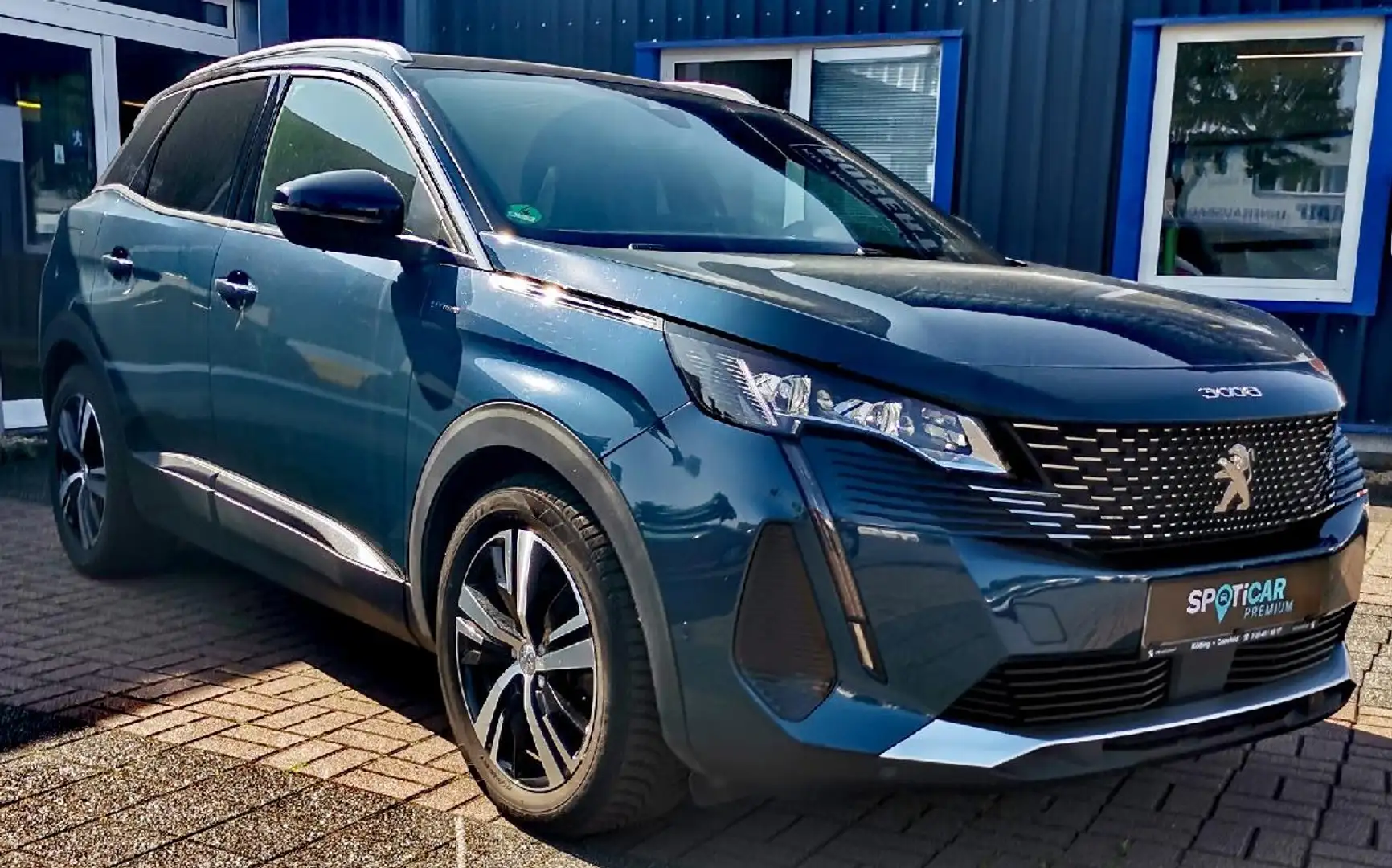 Peugeot 3008 Hybrid 225 GT Schiebedach, AHK Bleu - 2
