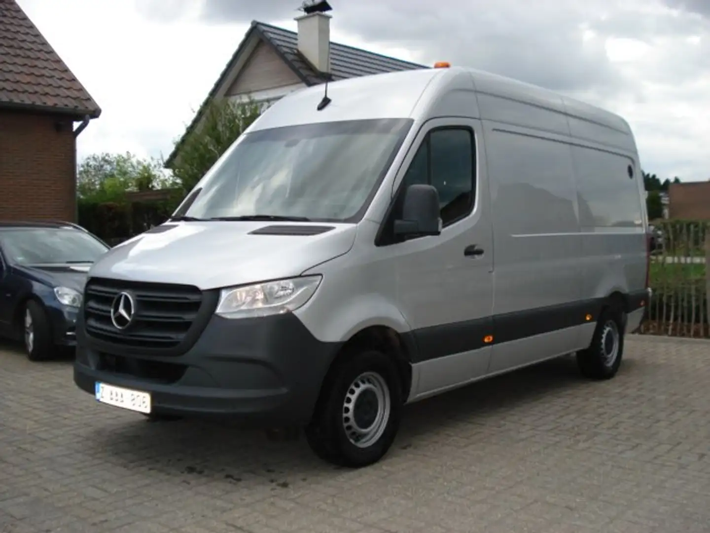 Mercedes-Benz sprinter 314cdi airco navi cam servi inrich trekh Zilver - 1