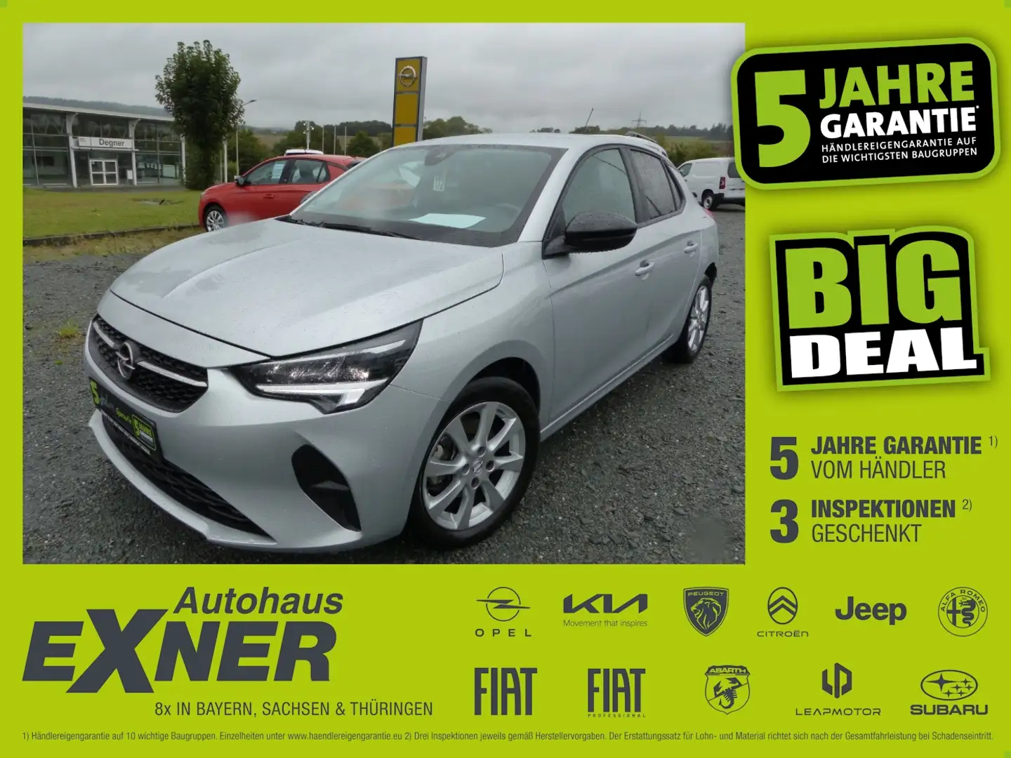 Opel Corsa 1.2 Turbo EDITION LED+Navi+SHZ+Kam.+KlimaA Argent - 1