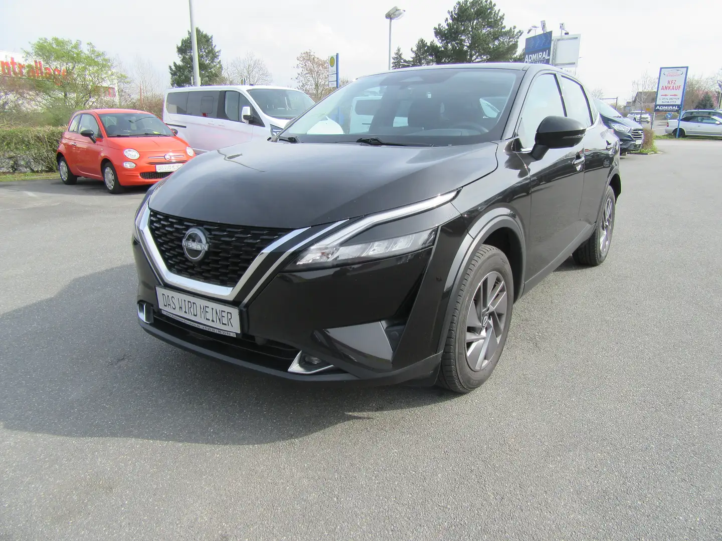 Nissan Qashqai Acenta Automatik, LED, NAVI, Black - 1