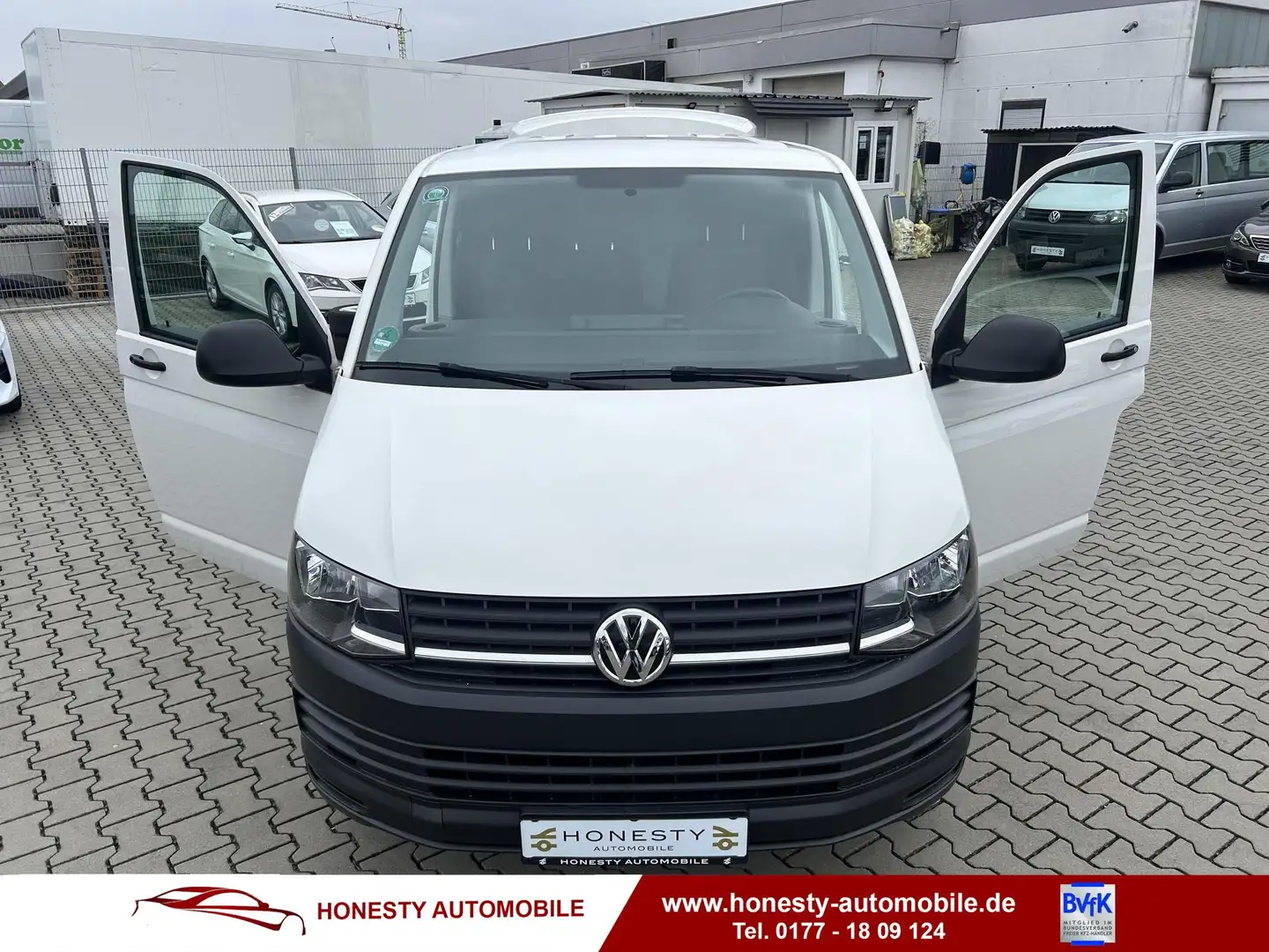 Volkswagen T6 Transporter 2.0 TDI Kasten*START/STOP AUTOMA... Weiß - 2