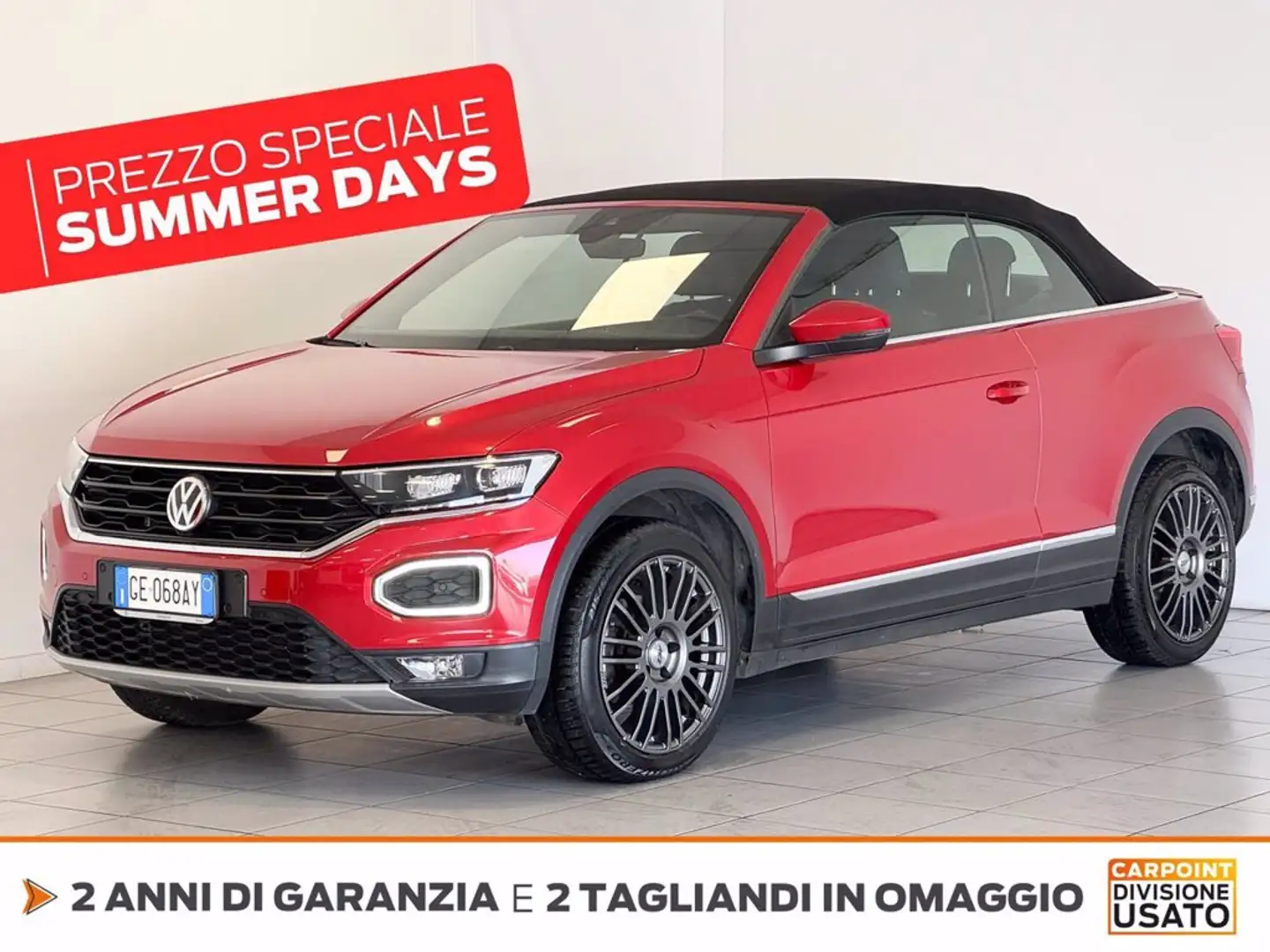 Volkswagen T-Roc cabriolet 1.5 tsi style dsg Piros - 1