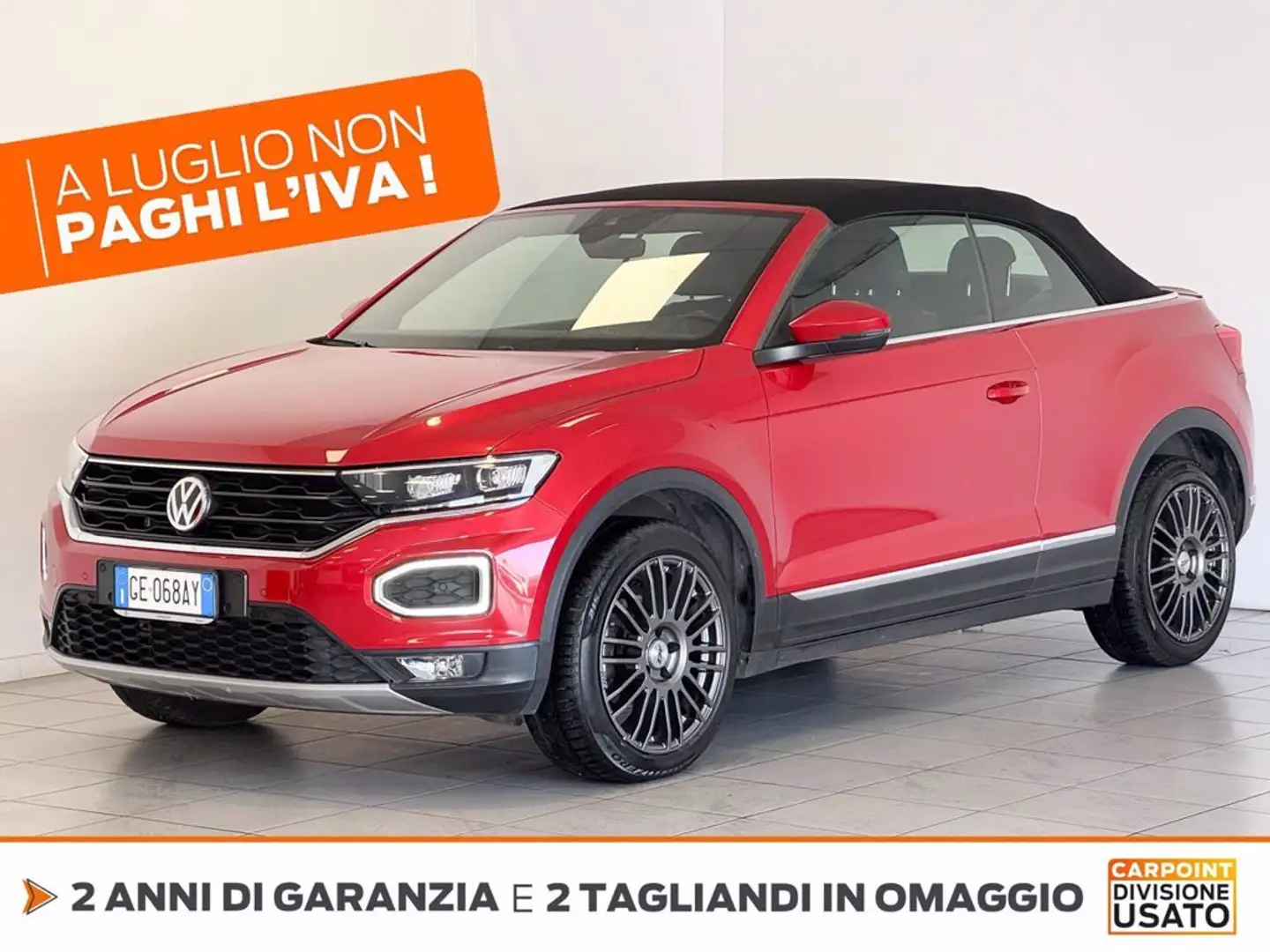 Volkswagen T-Roc cabriolet 1.5 tsi style dsg Roşu - 1