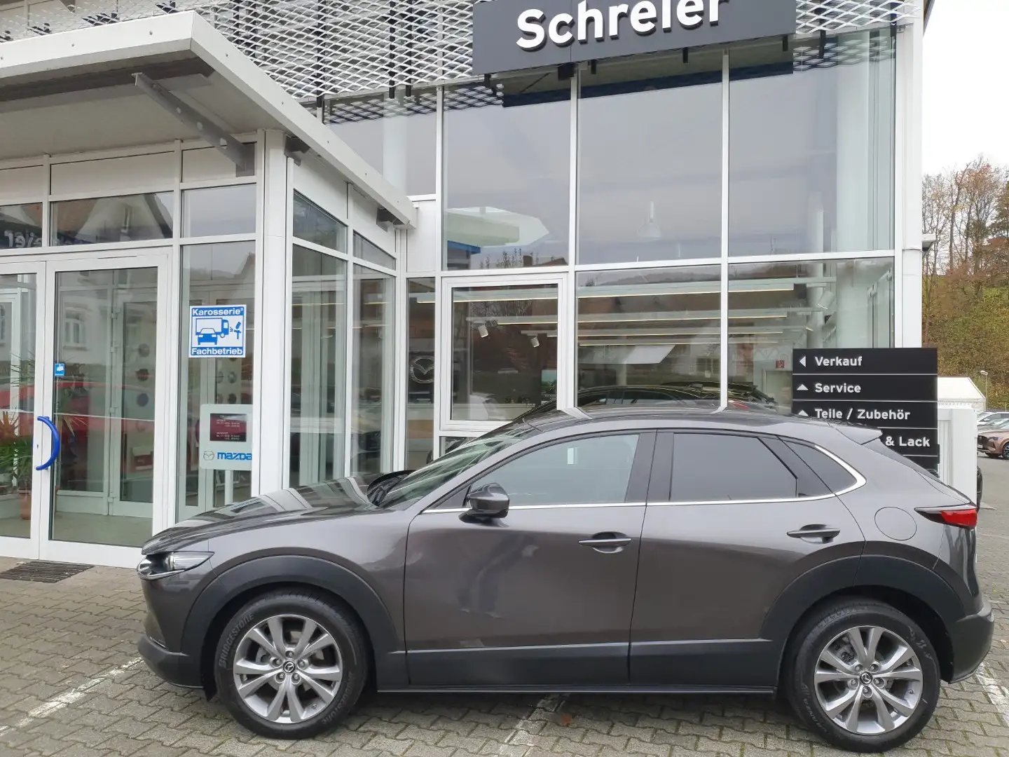 Mazda CX-30 Selection Design-P.Premium-P.Bose 1.Hand Garantie Grau - 1