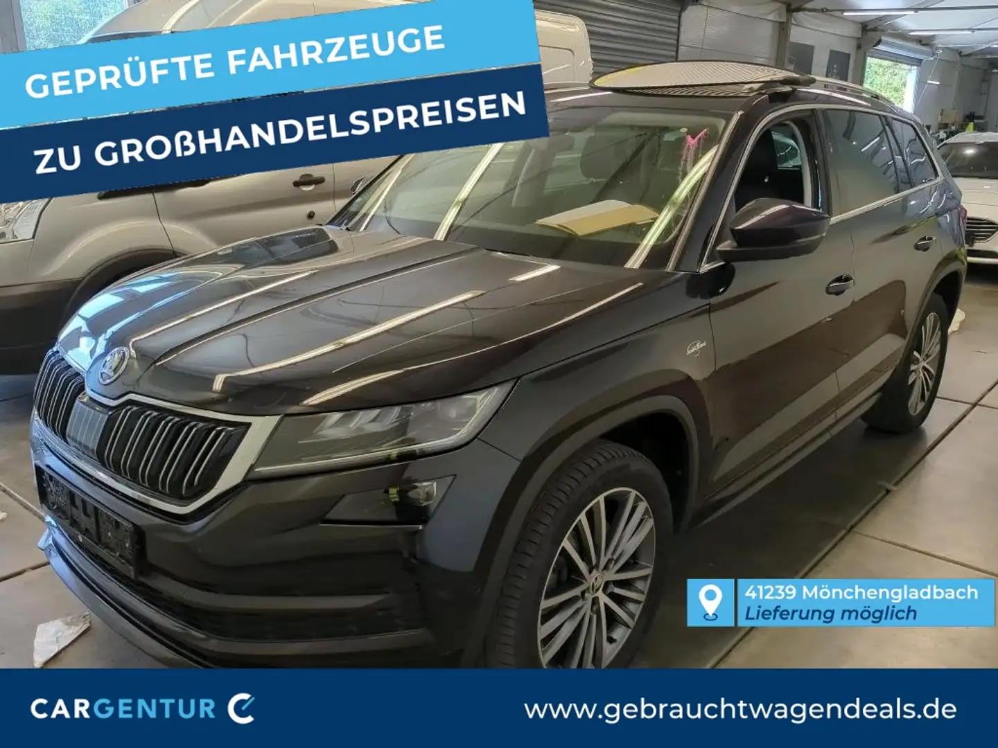Skoda Kodiaq 2.0 TDI L&K 4x4 Virtual 360° Pano S-Dach ACC Black - 1