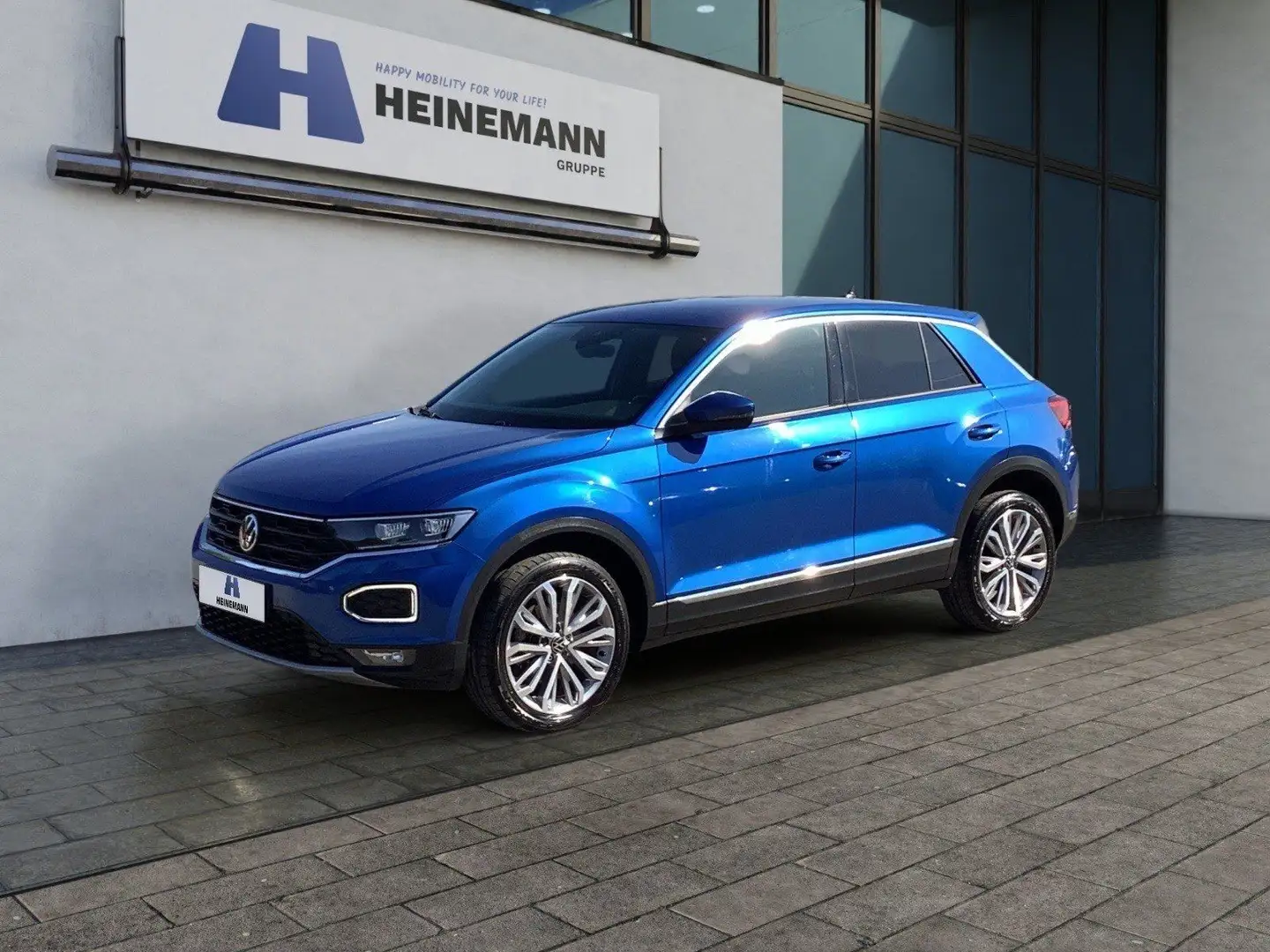 Volkswagen T-Roc 1.5 TSI ACT OPF DSG Sport LED Navi DCC Blau - 1
