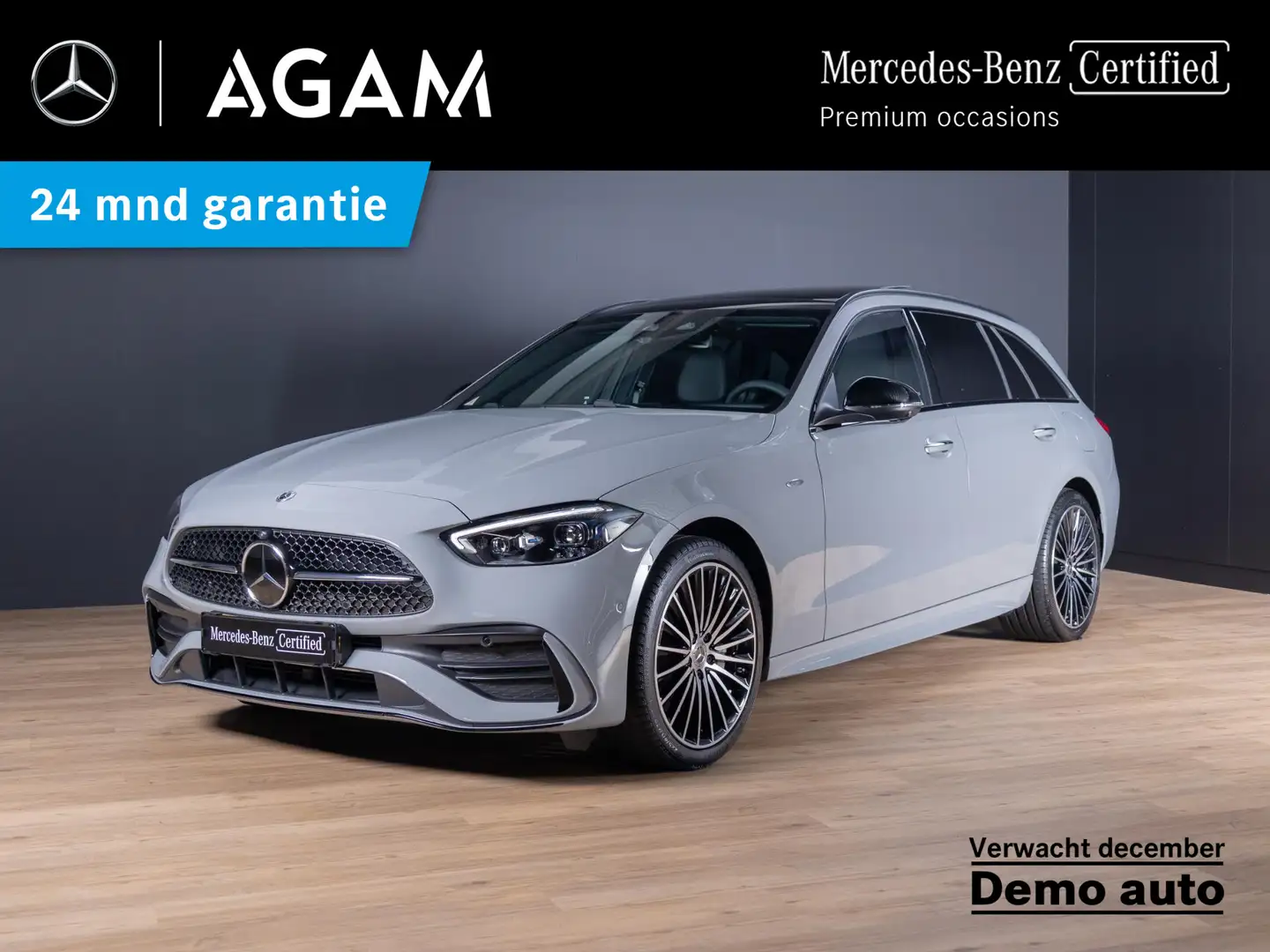 Mercedes-Benz C 300 Estate e Business Solution AMG Gris - 1