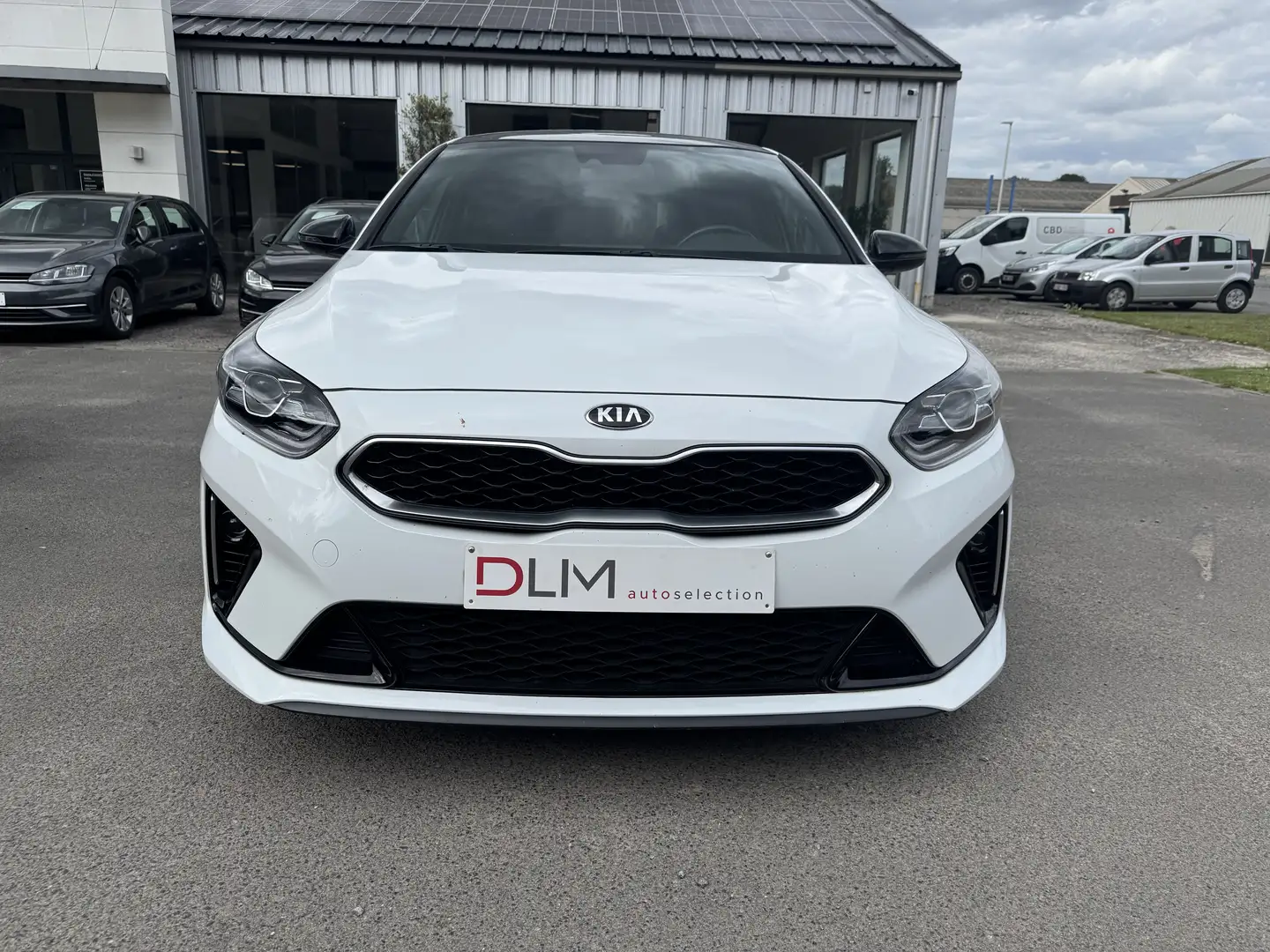 Kia Ceed / cee'd 1.4 T-GDi GT-Line ISG DCT Blanc - 2