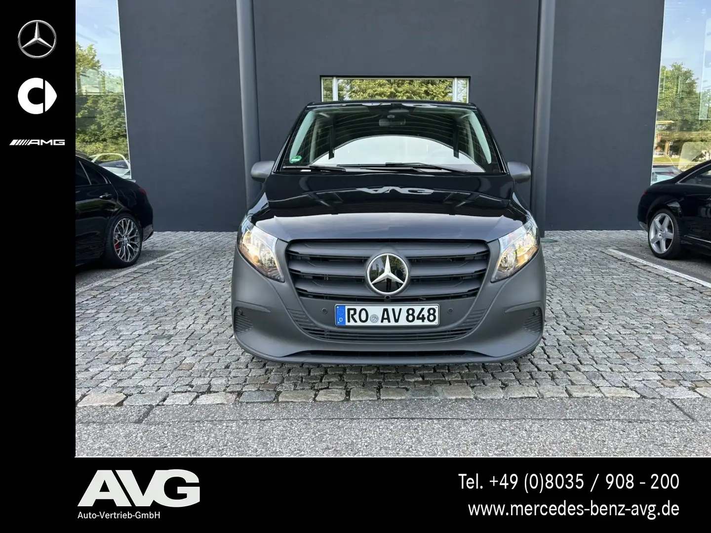 Mercedes-Benz Vito Vito 114CDI Tourer BASE Extralang Autom 9-Sitzer Schwarz - 2
