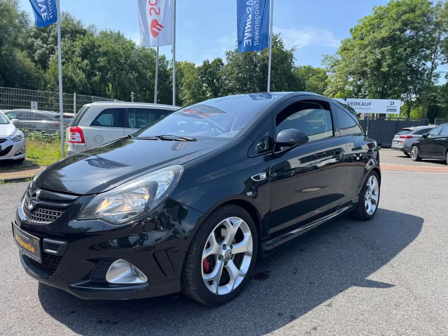 Opel Corsa 1.6 OPC/TURBO/2.HD/NAVI/KLIMAAUT/RECARO/LEDER!!! Schwarz - 1
