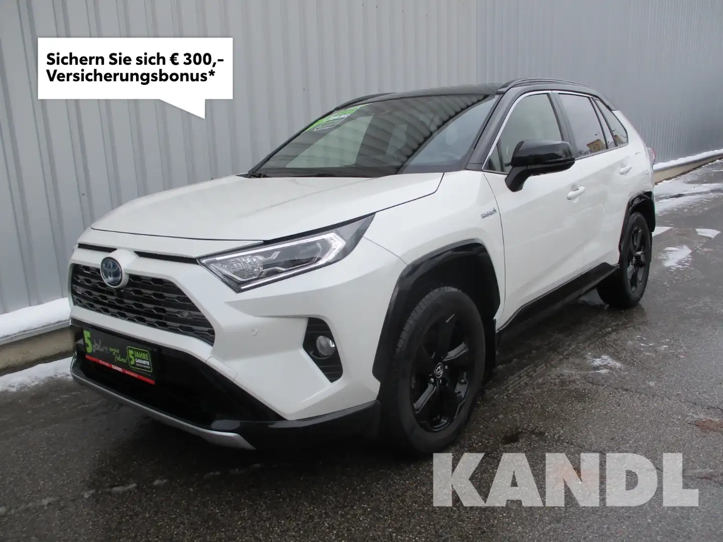 Toyota RAV 4 RAV4 2.5 Hybrid Style AWD ACC+AHK+LED+SHZ+360+LM Weiß - 1