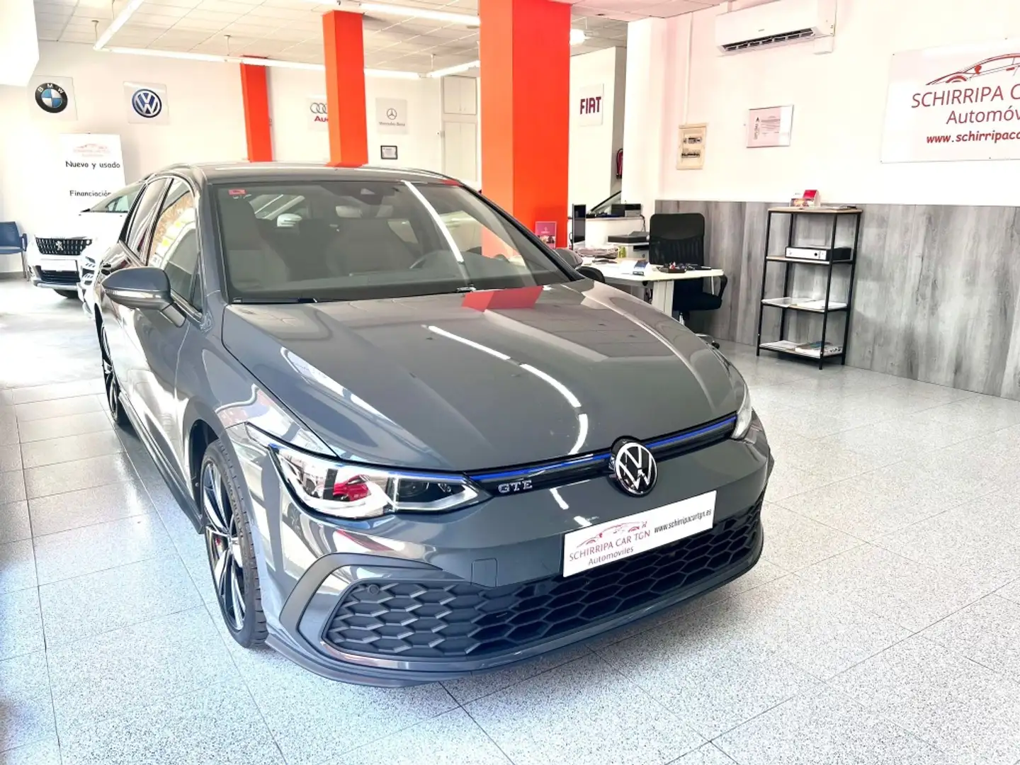Volkswagen Golf 1.4 TSI GTE 180kW Gris - 2