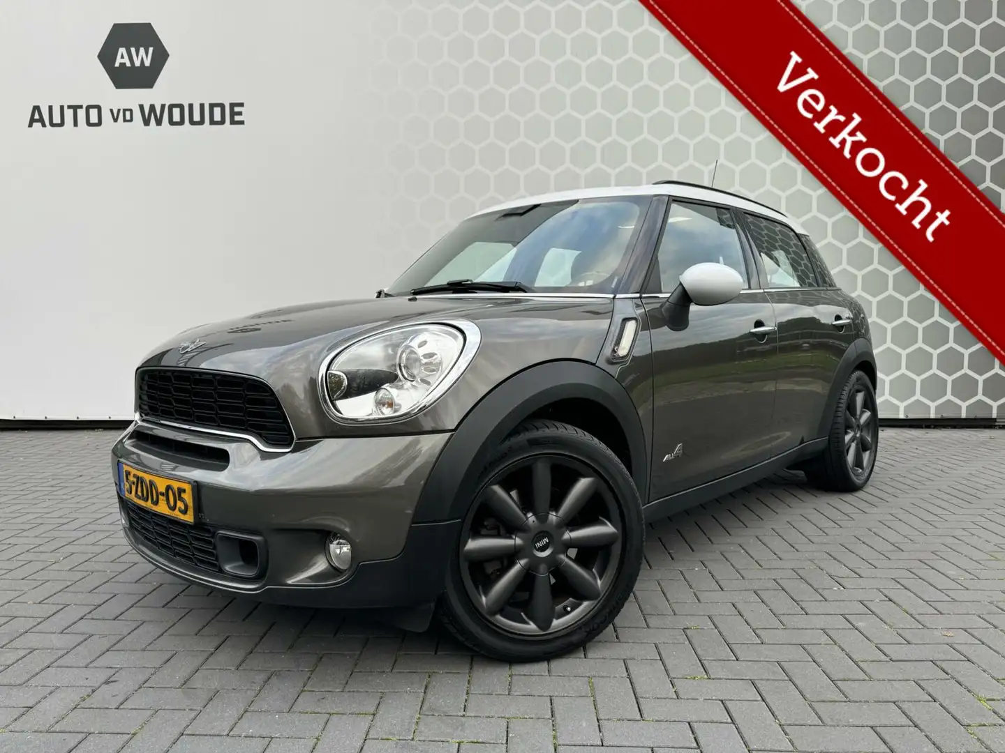 MINI Cooper S Countryman 1.6 ALL4 PANO Leer Xenon 4WD 180 pk Gris - 1