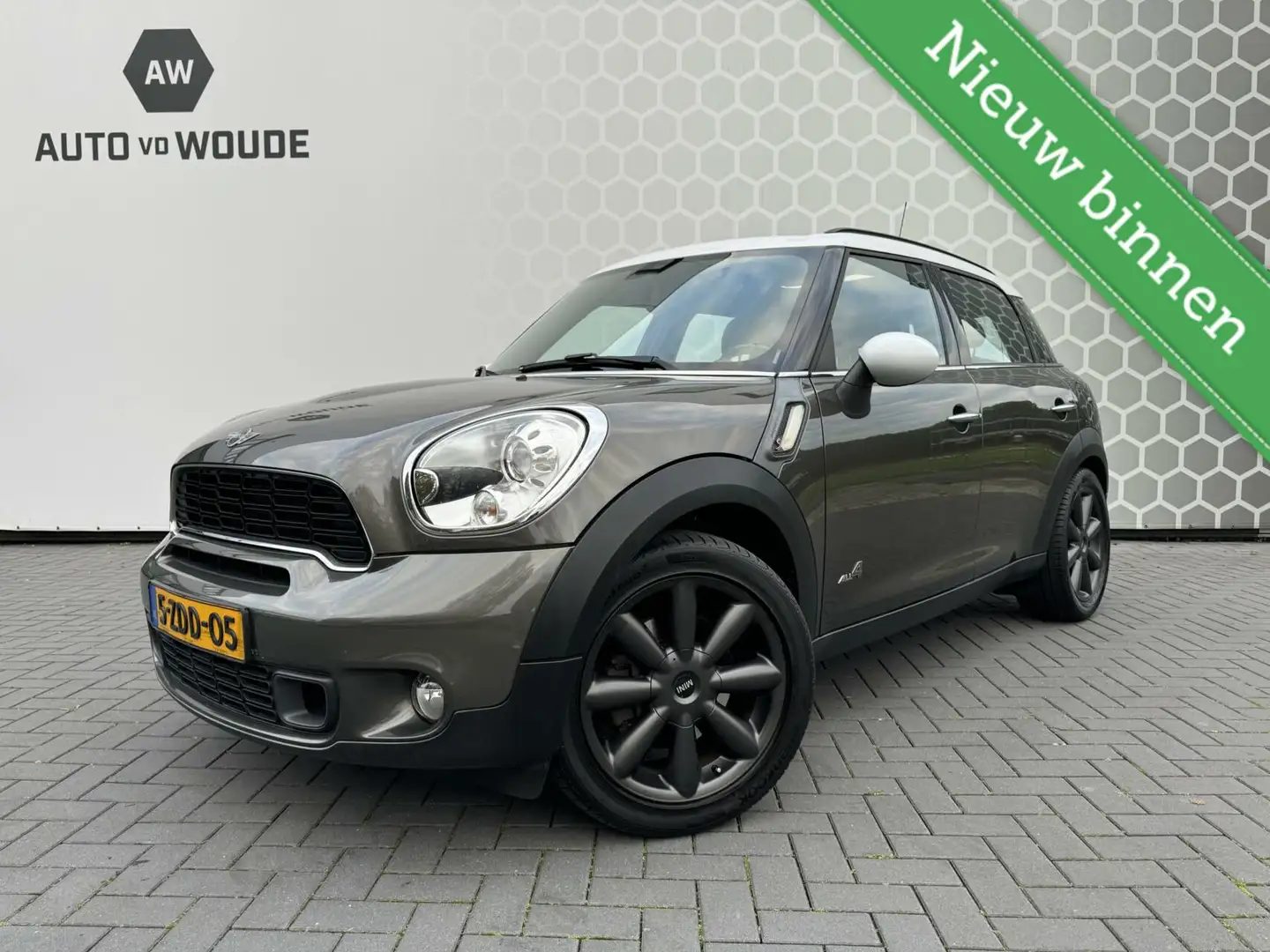 MINI Cooper S Countryman 1.6 ALL4 PANO Leer Xenon 4WD 180 pk Grijs - 1