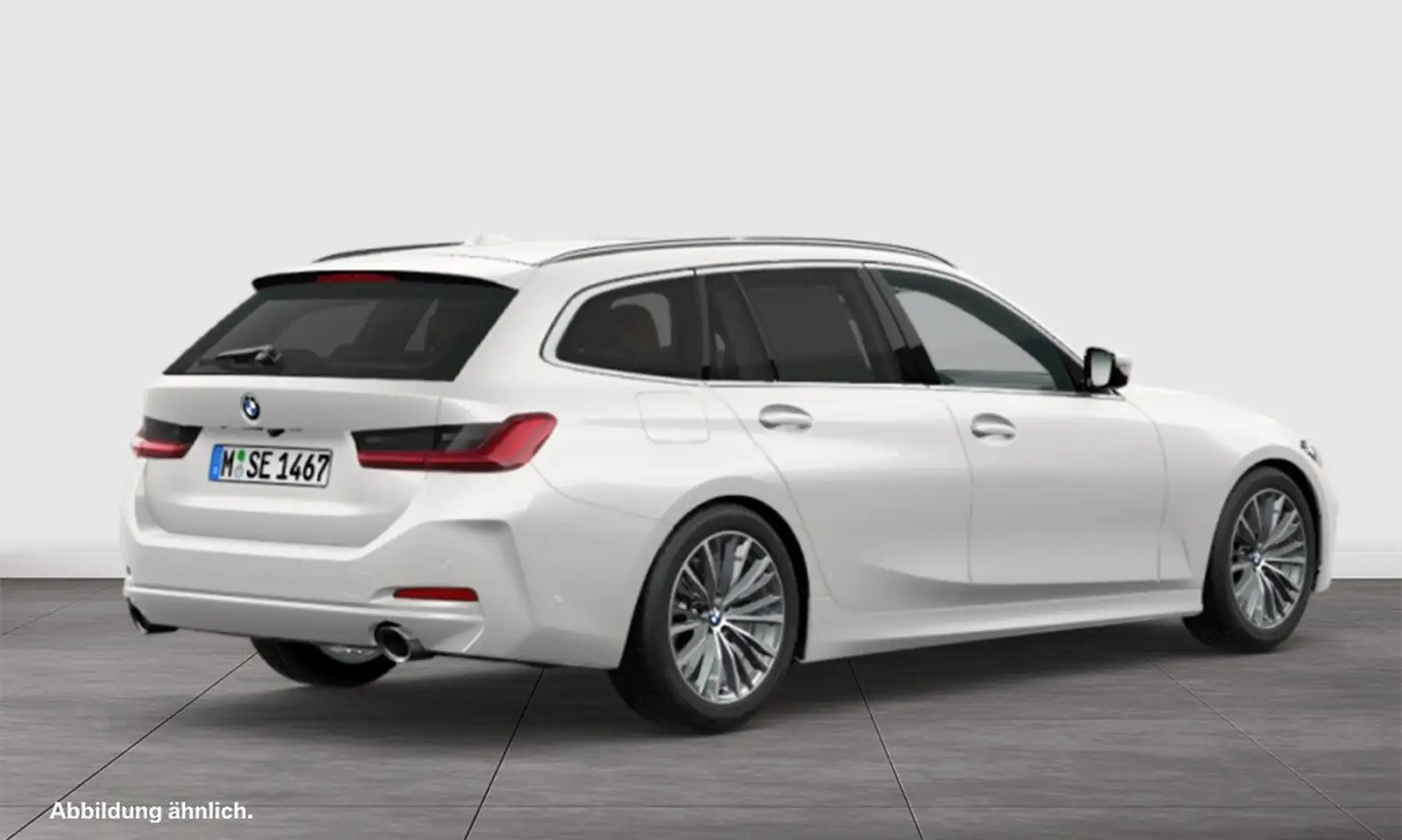 BMW 330 i Touring AdapLED Pano DA ACC HuD PA Weiß - 2