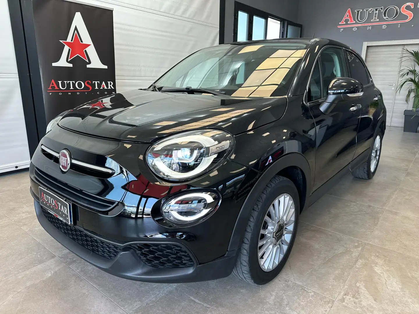 Fiat 500X 500X 1.6 mjt 4x2 120cv my20 Zwart - 1