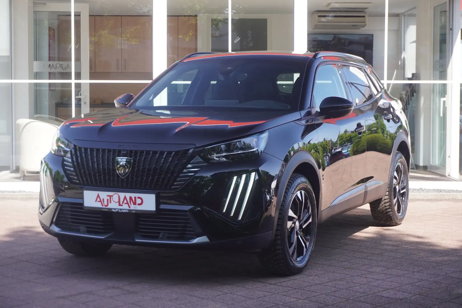 Peugeot 2008 GT-Line PureTech 130 Aut. Matrix Navi ACC 360 Zwart - 2