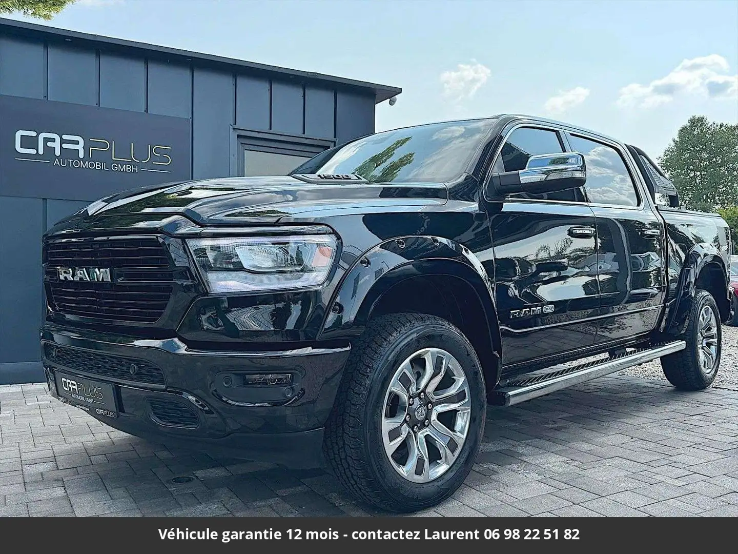 Dodge RAM Longhorn 12P Crew Cab 4x4 Tout compris hors homolo Noir - 1