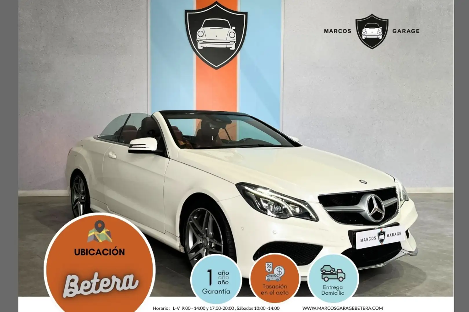 Mercedes-Benz E 200 Blanco - 1