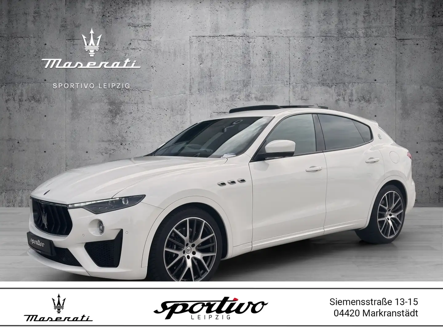 Maserati Levante GTS Q4 Blanc - 1