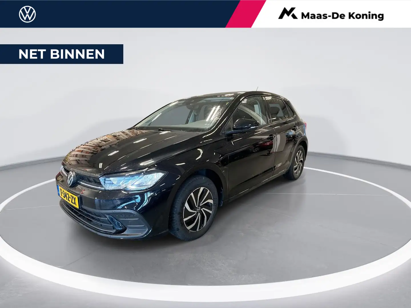 Volkswagen Polo 1.0 TSI 95pk Life Business · Apple/Android Car Pla Zwart - 1