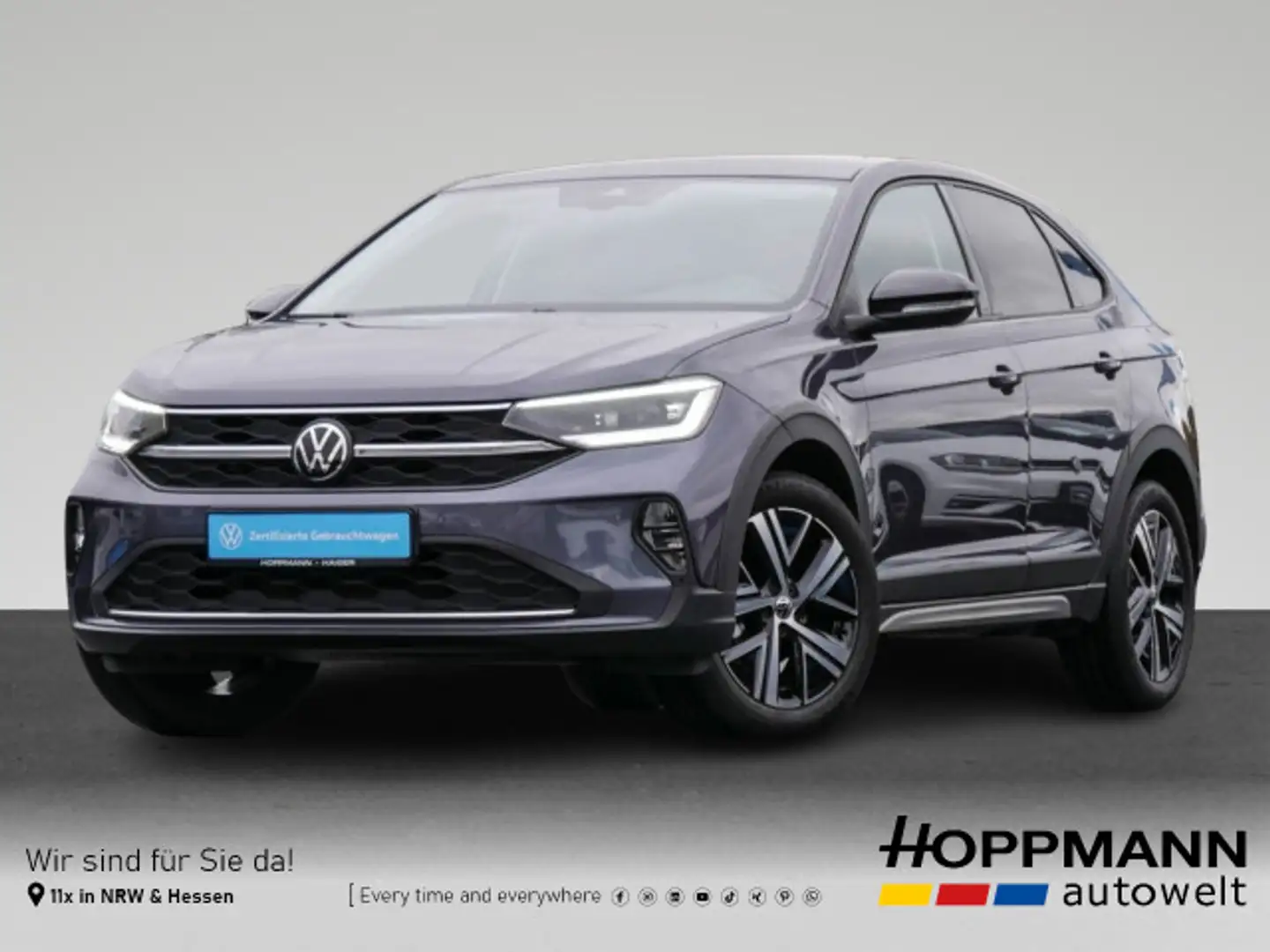 Volkswagen Taigo 1.0 TSI Style ACC Pano Kamera Matrix Grau - 1