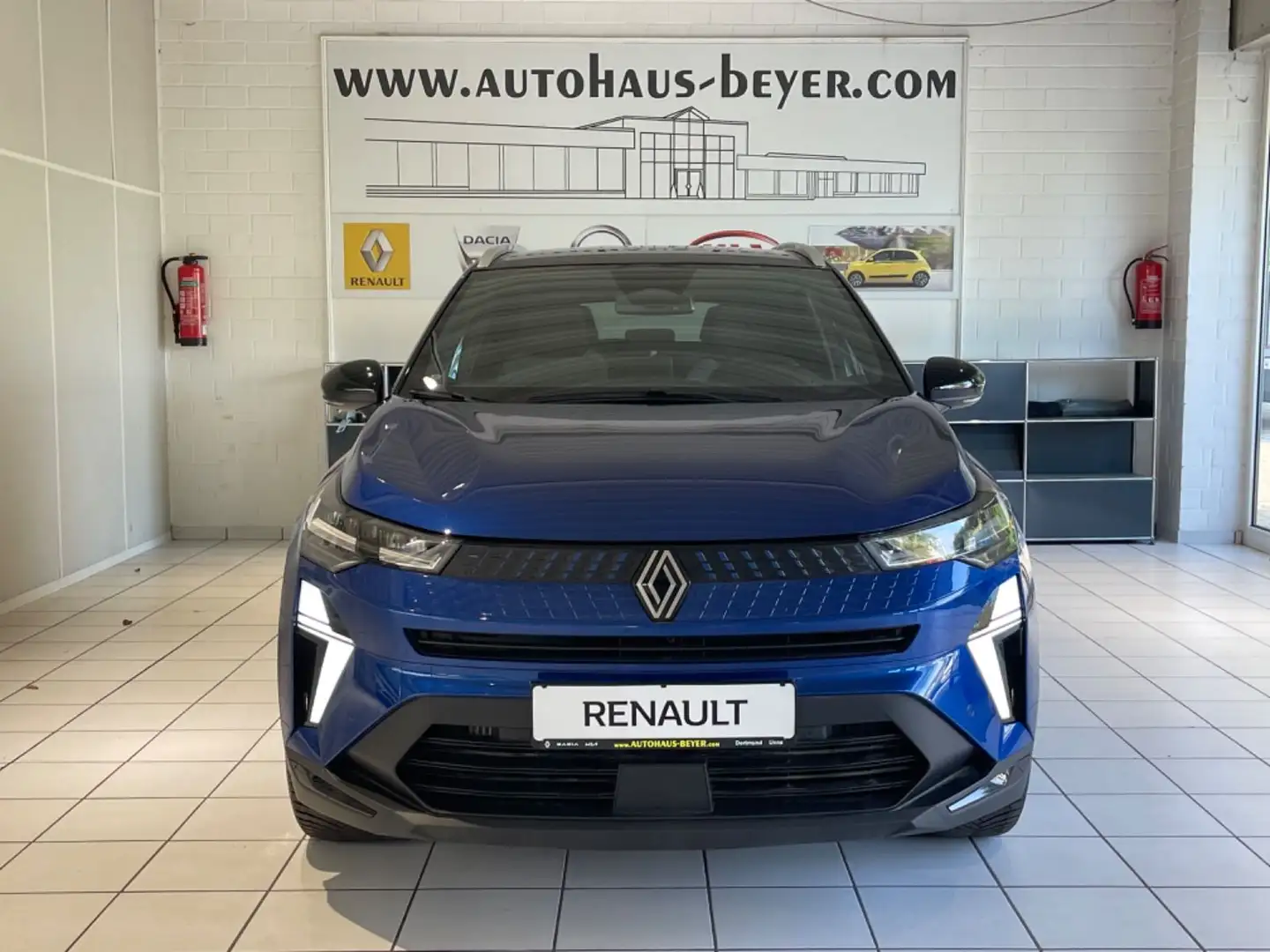 Renault Captur II Techno Mild-Hybrid 140 Blau - 2