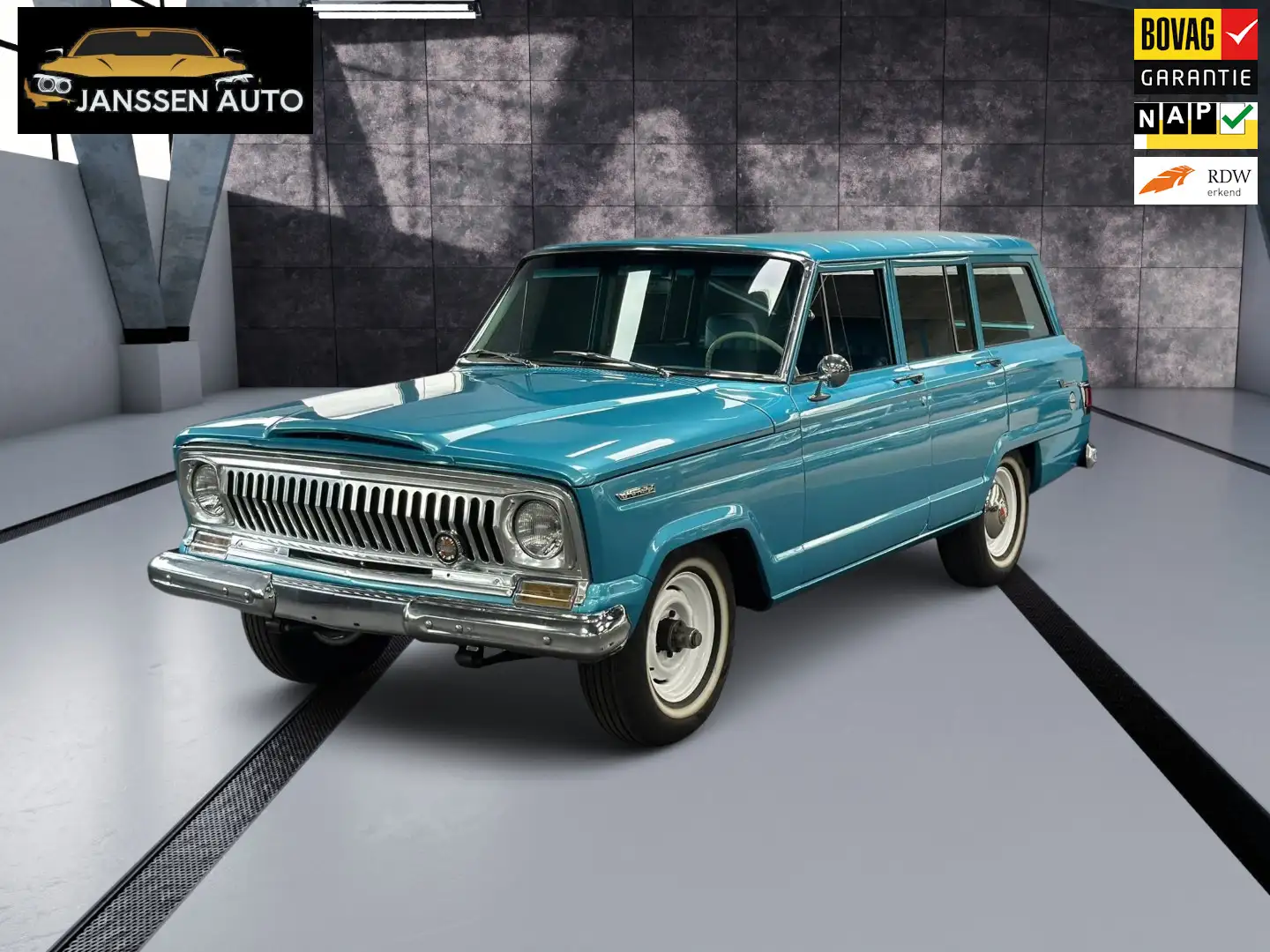 Jeep Wagoneer 3.8, Body Off gerestaureerd, zeer mooie auto Azul - 1