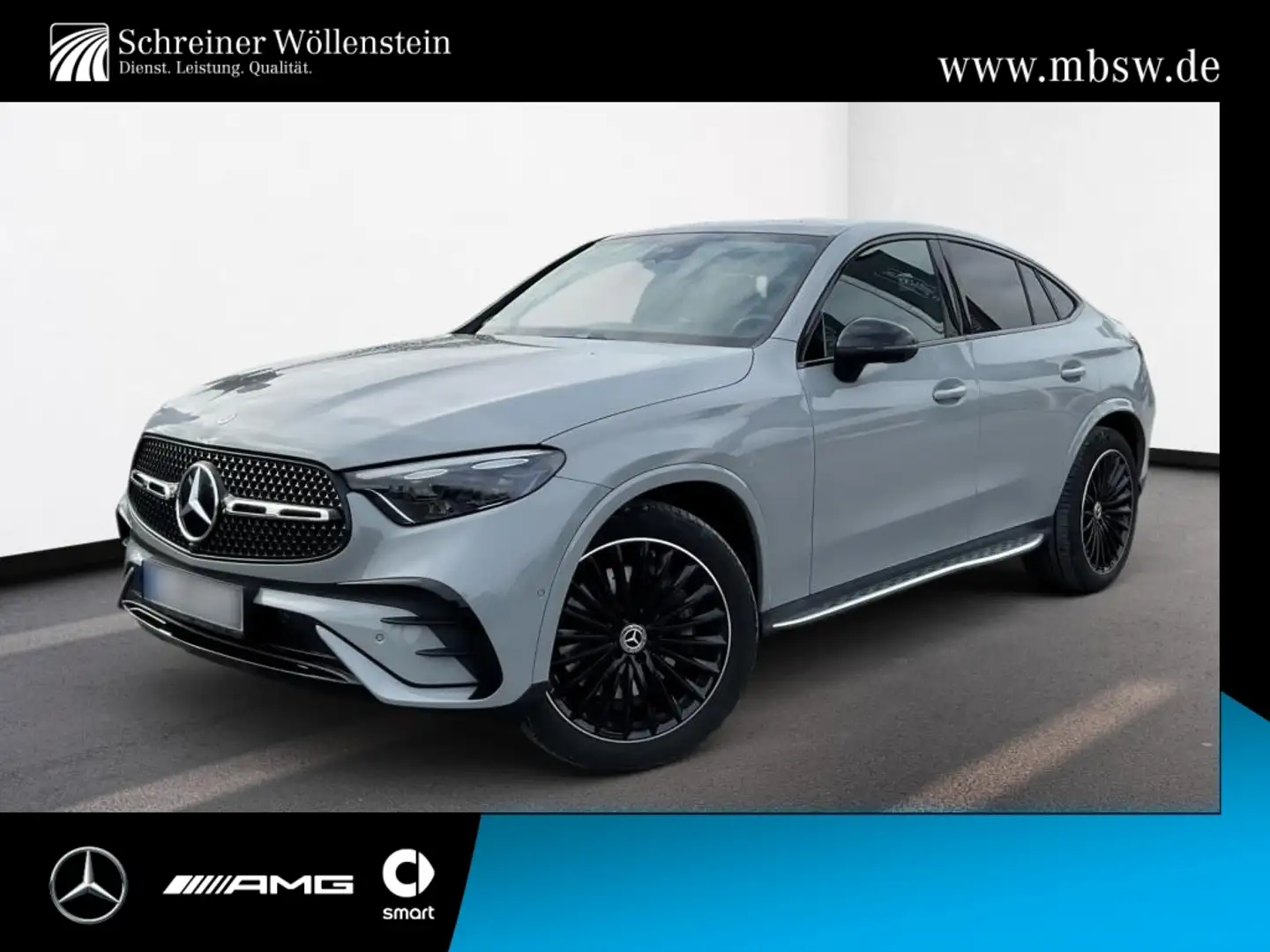 Mercedes-Benz GLC 450 d 4m C AMG*Night*AHK*Pano*Dig-Light*360° Gris - 1