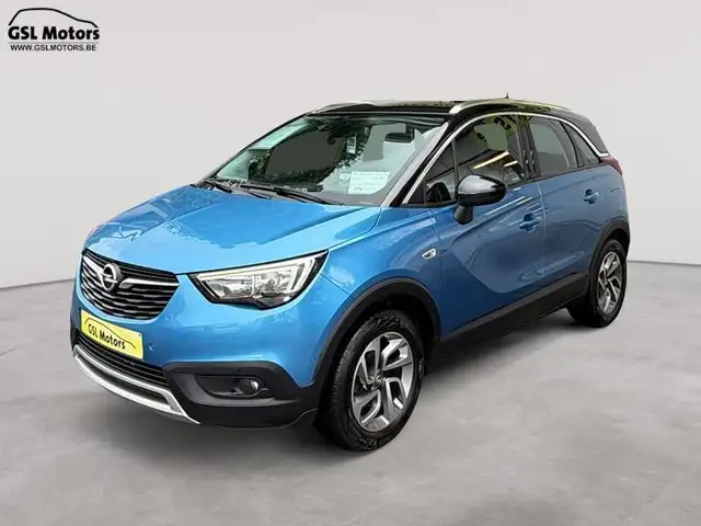 Opel Crossland X 1.2i 110cv Automatique 04/18 bleu GPS/Airco/jante