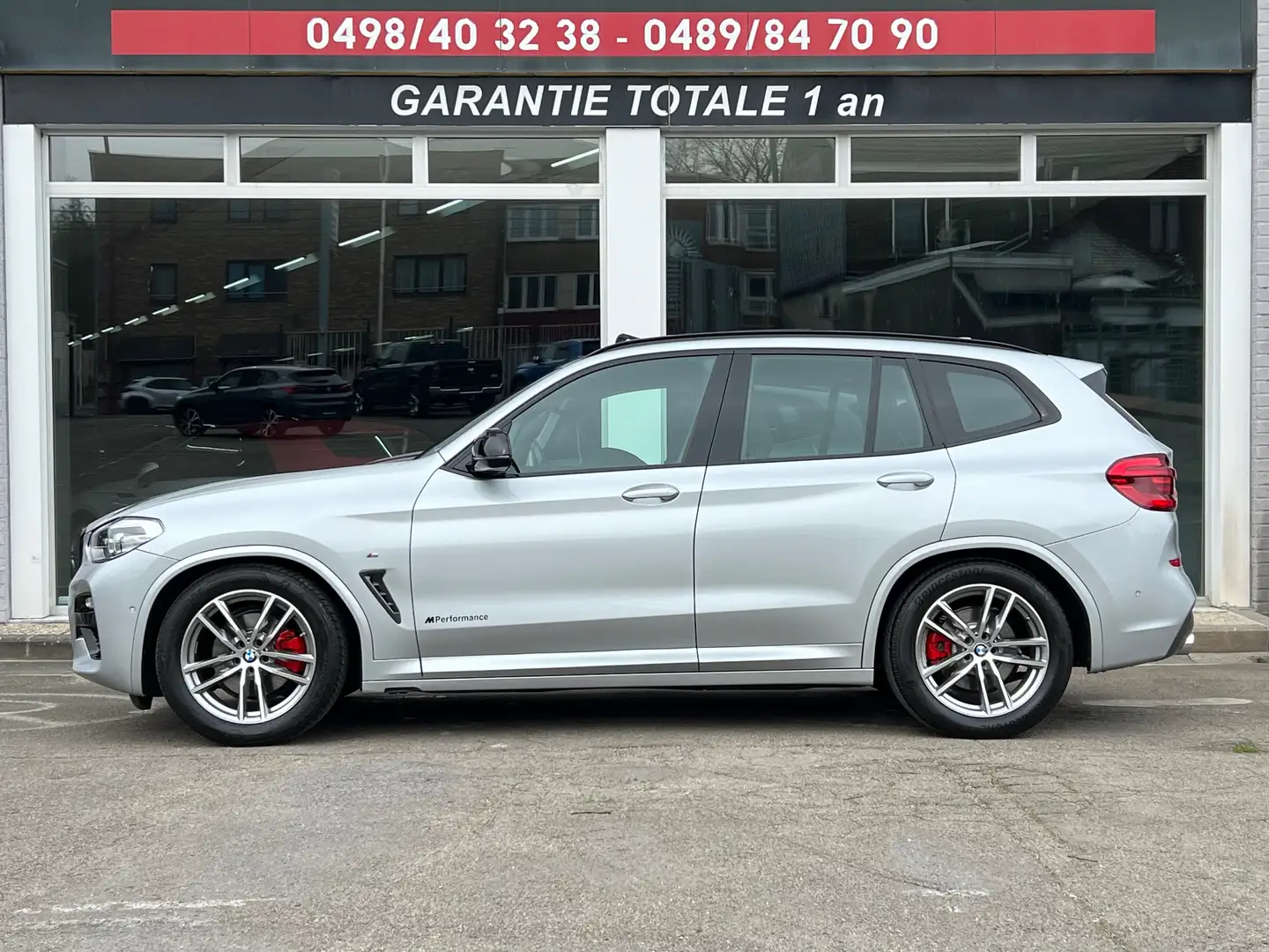 BMW X3 2.0 dA xDrive20 PACK M TOIT PANO CAMERA CUIR GPS Argento - 2
