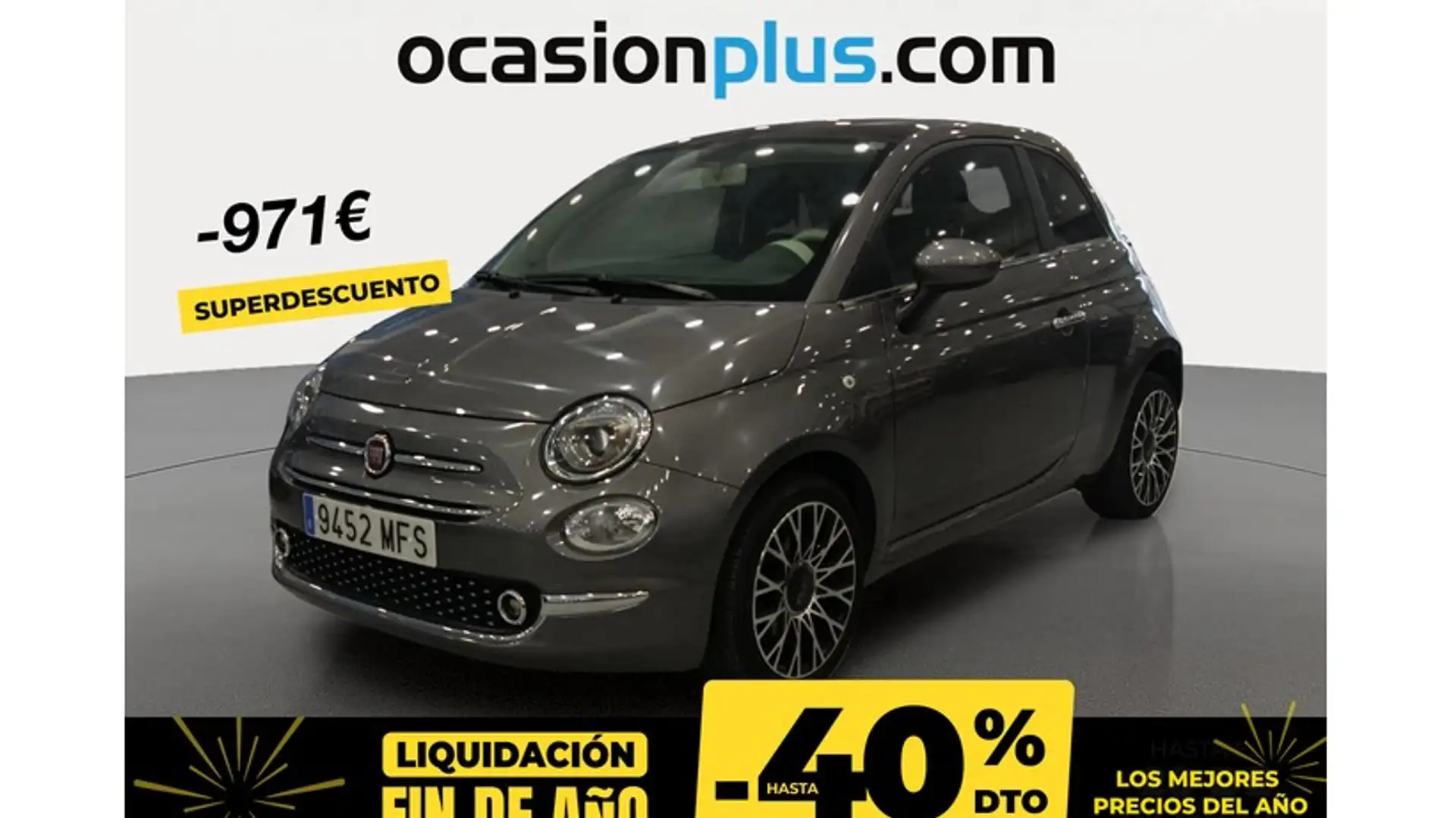 Fiat 500 1.0 Hybrid Dolcevita 52kW Grau - 1