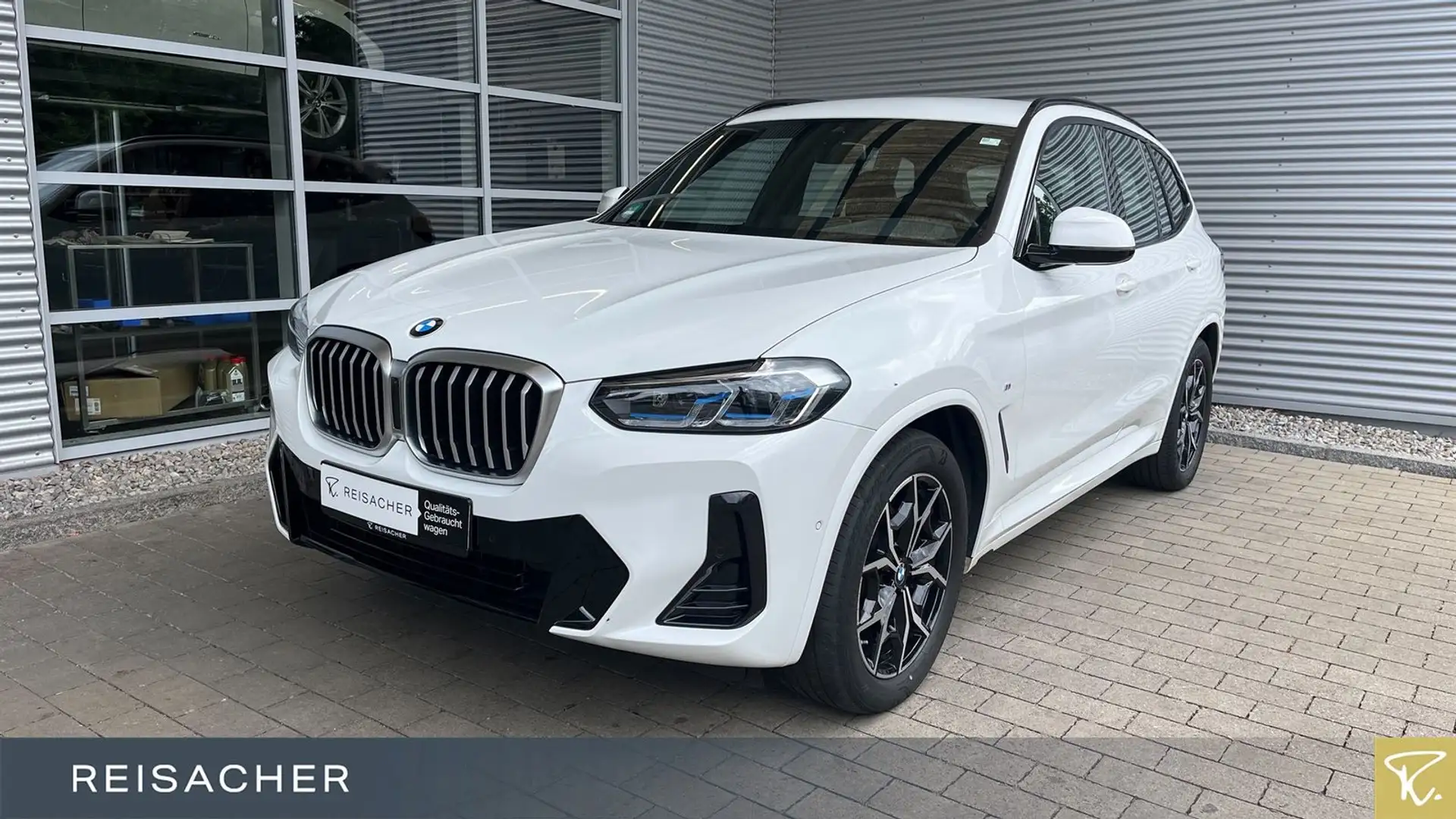 BMW X3 xDrive 30d M-Sport Navi Laser StdHzg AHK 19" Blanc - 1