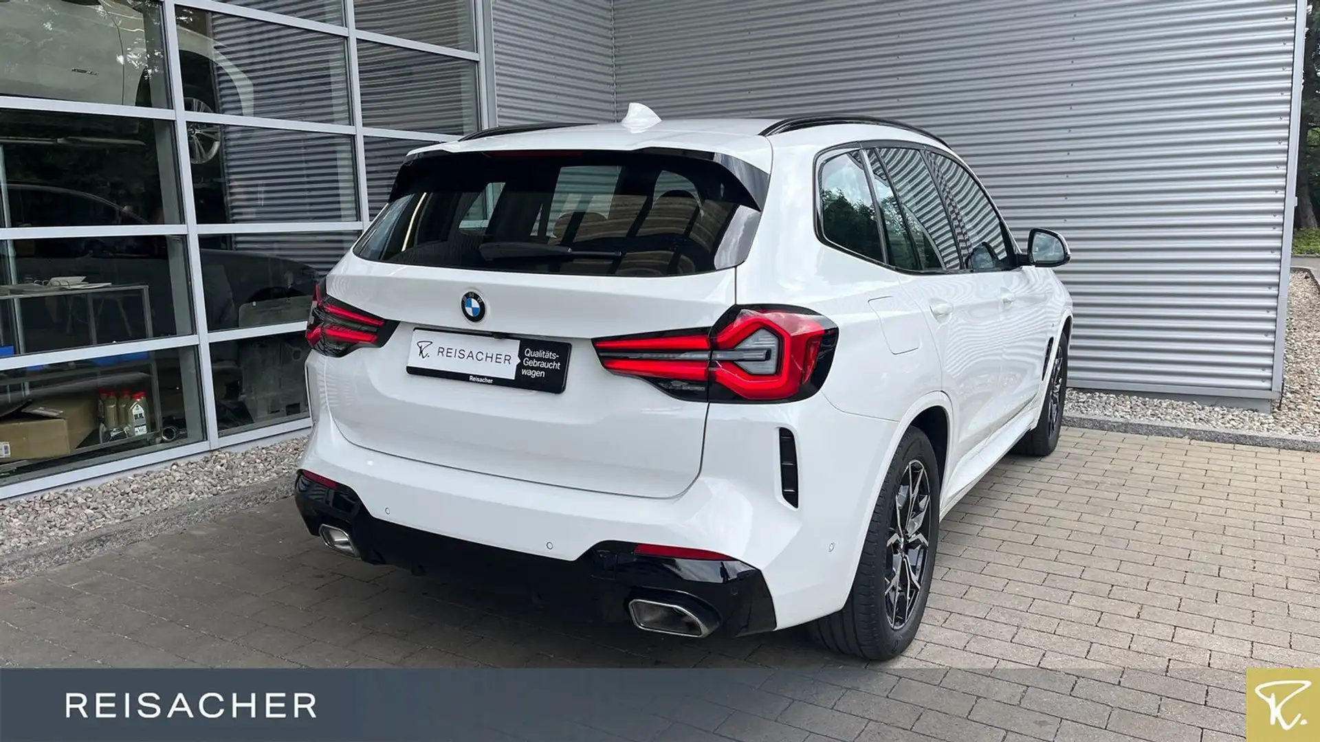 BMW X3 xDrive 30d M-Sport Navi Laser StdHzg AHK 19" Blanc - 2