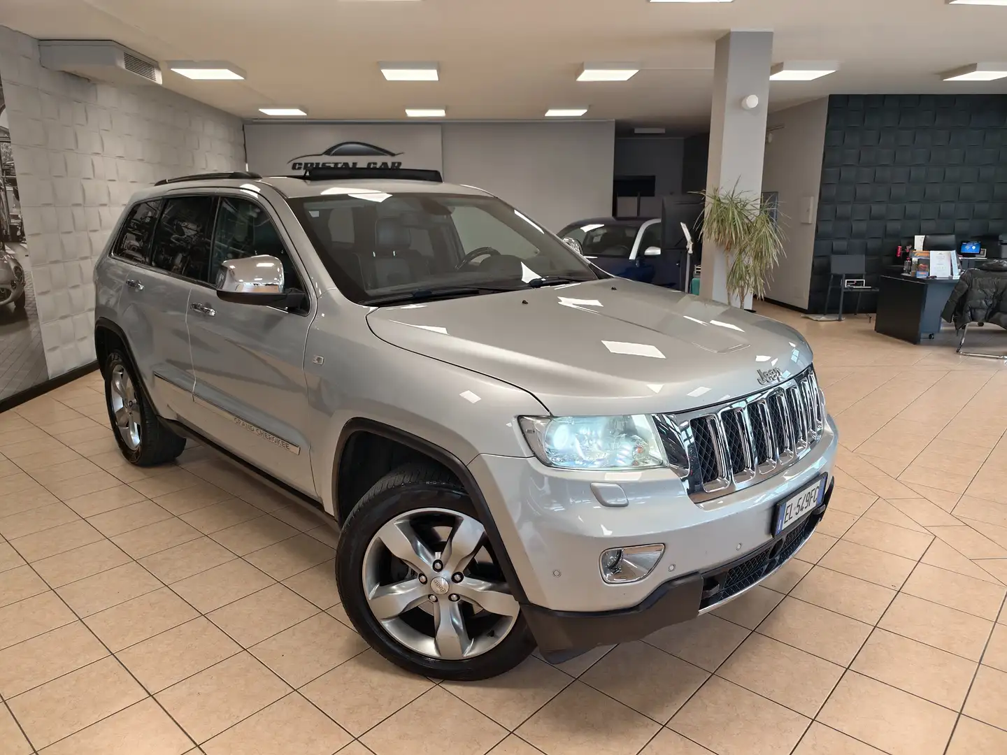 Jeep Grand Cherokee 3.0 crd Overland,PERFETTA, TAGL. TUTTI CERTIFICATI Argento - 2