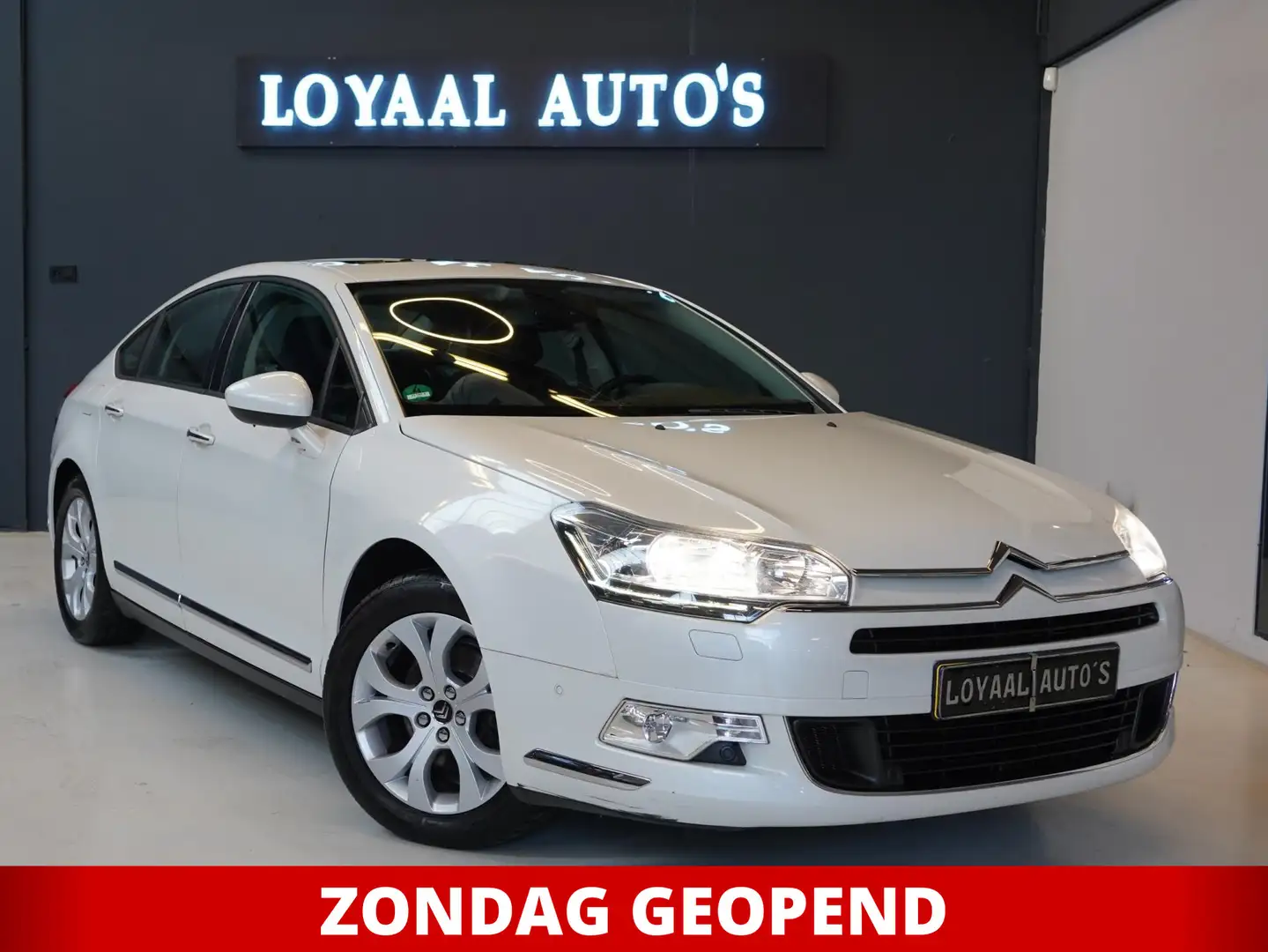 Citroen C5 1.6 THP Tendance | AUT | 1E EIGENAAR | SCHUIFDAK | Wit - 1