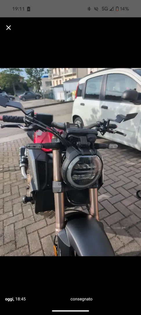 Honda CB 650 Rojo - 2