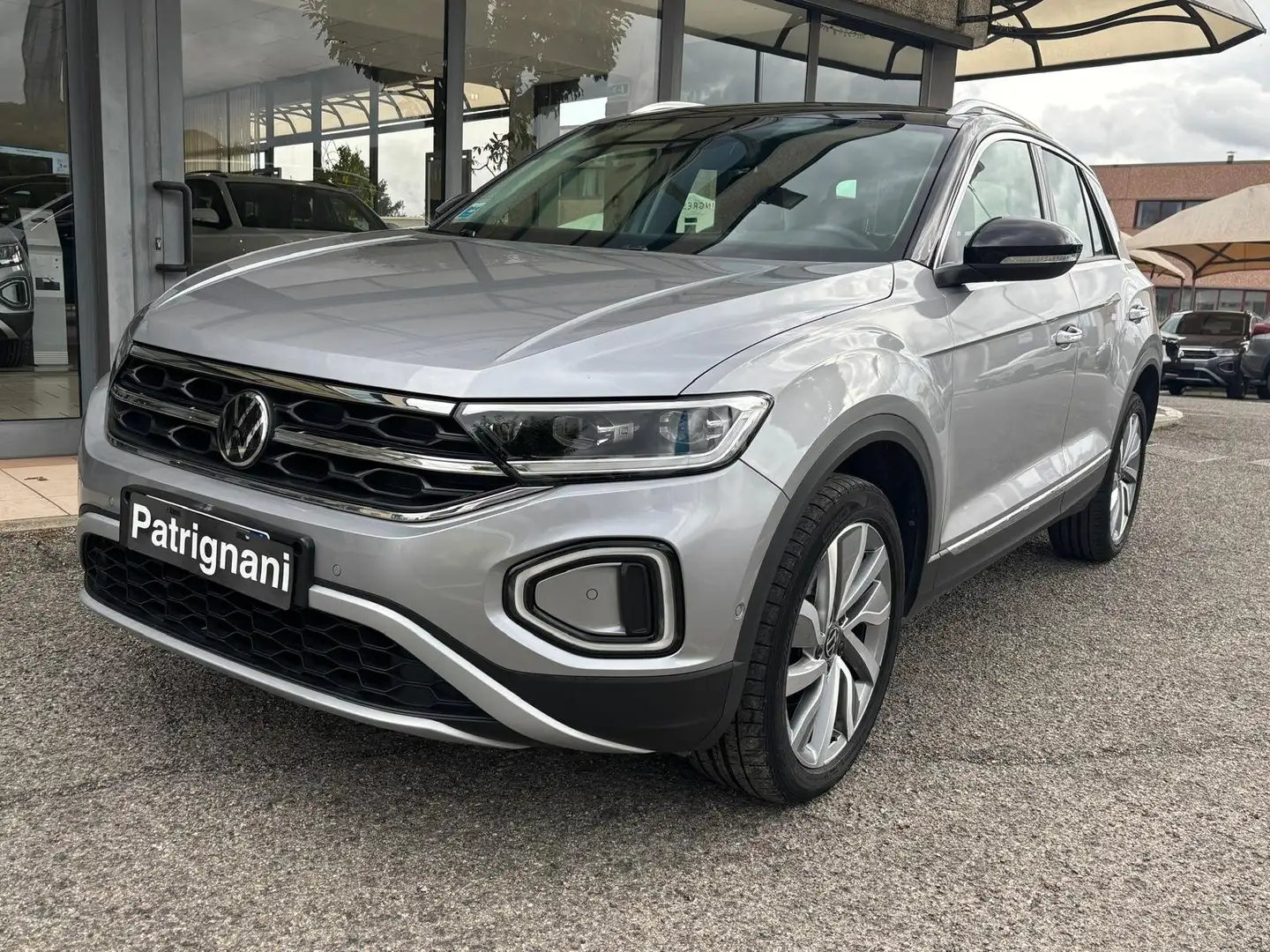 Volkswagen T-Roc 2.0 tdi Style 115cv - UNICO PRO. - TAGLIANDATA - Argento - 1