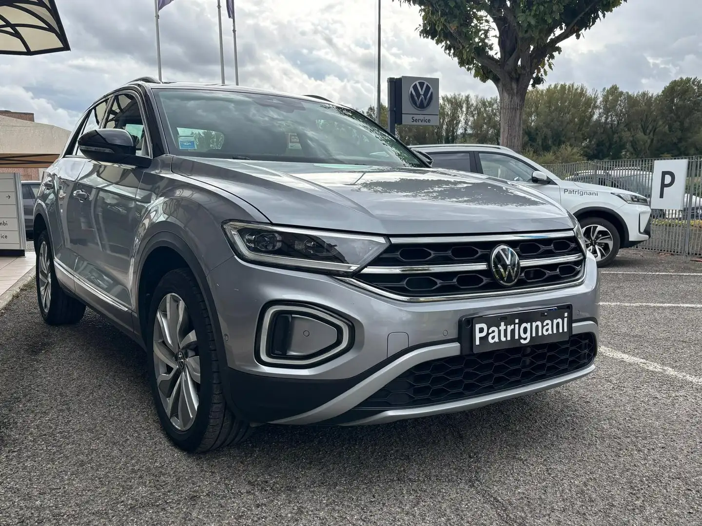 Volkswagen T-Roc 2.0 tdi Style 115cv - UNICO PRO. - TAGLIANDATA - Argento - 2