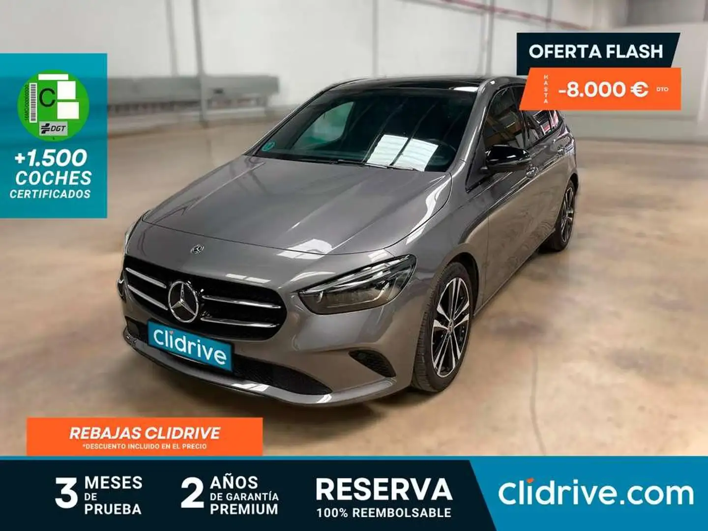 Mercedes-Benz B 180 Autotronic Gris - 1