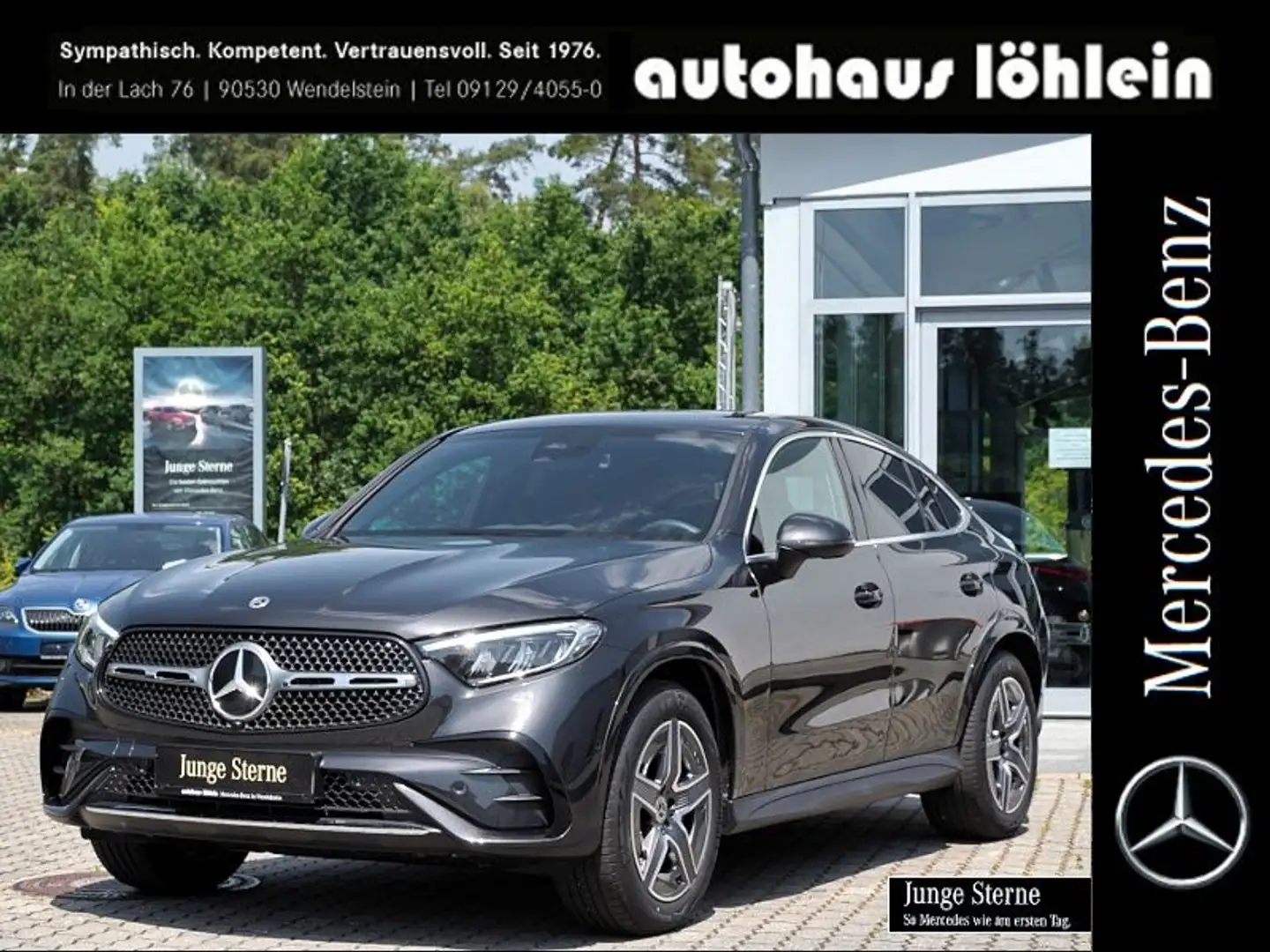 Mercedes-Benz GLC 220 d 4M AMG ADVP KAMERA+EL-HECK+TOTW+MEMORY Gris - 1