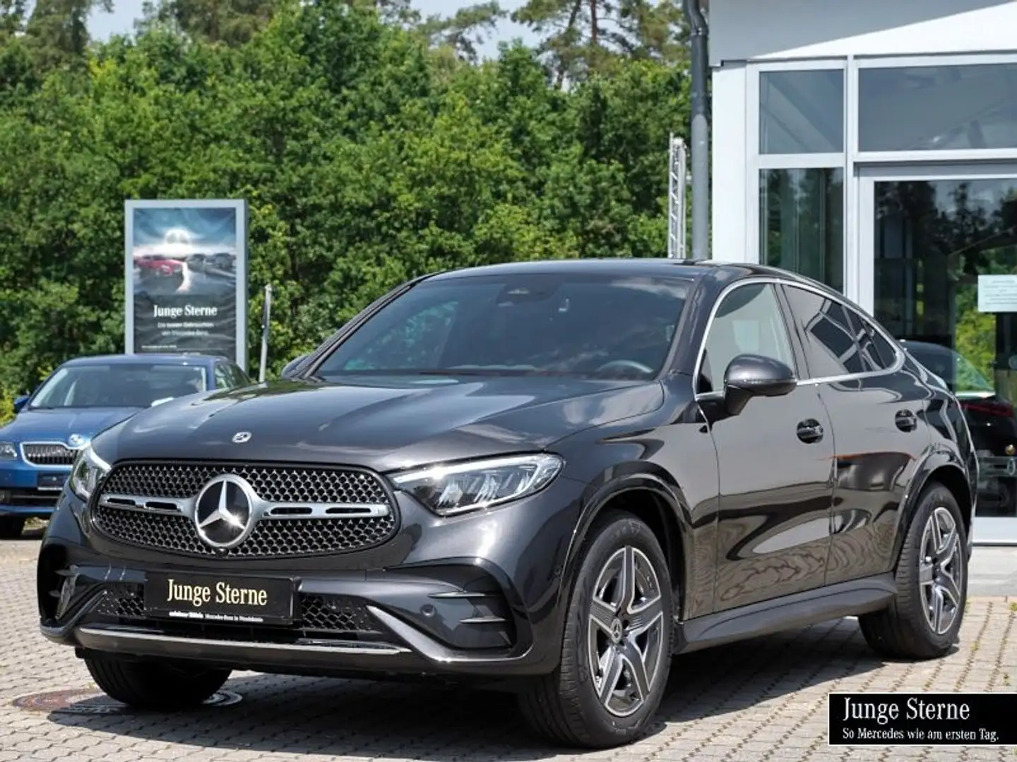 Mercedes-Benz GLC 220 d 4M AMG ADVP KAMERA+EL-HECK+TOTW+MEMORY Gris - 2