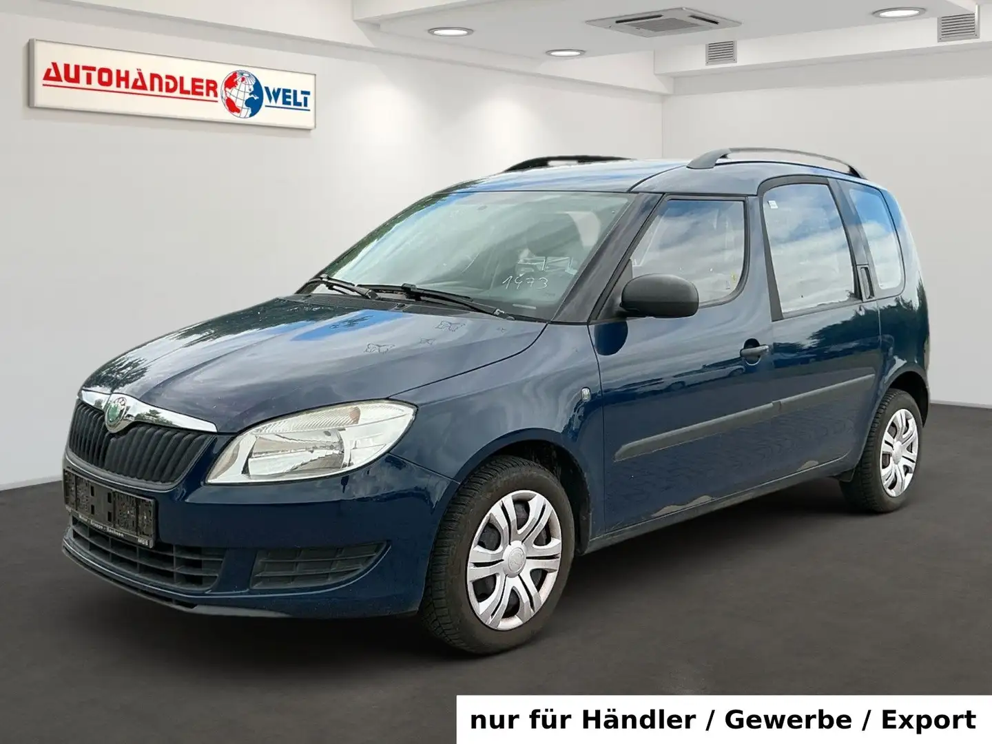 Skoda Roomster 1.2 12V HTP Klimaanlage AUX Bleu - 1