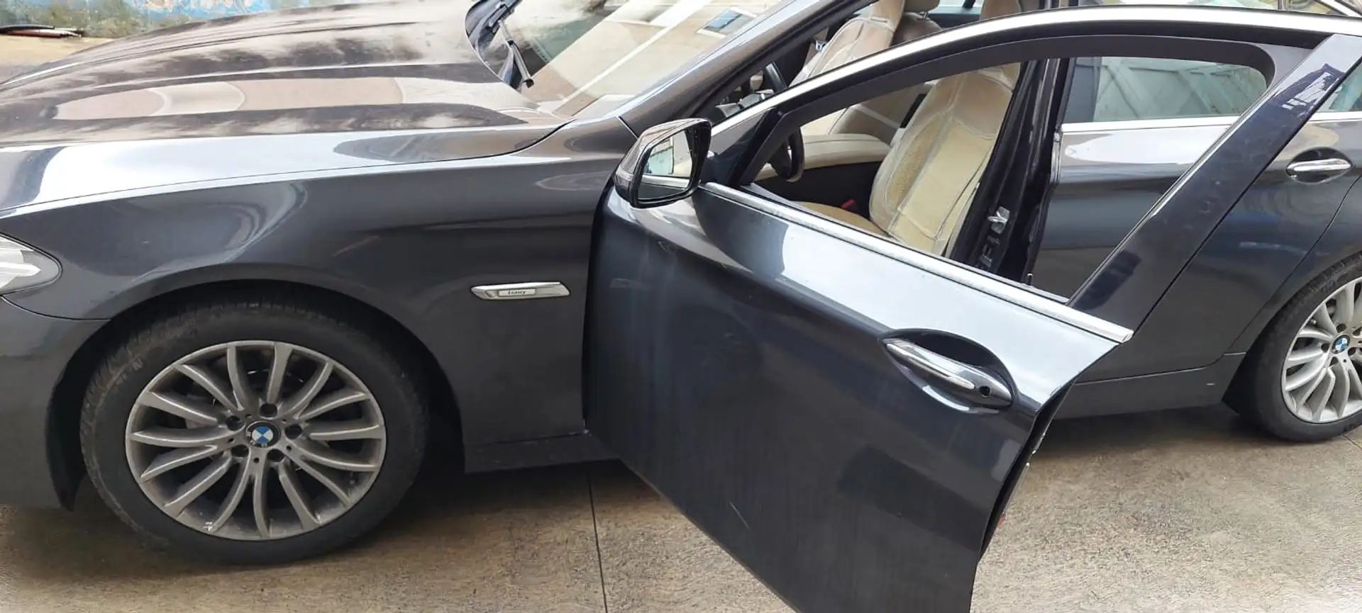 BMW 520 520 eq. Luxury 2015 Diesel Gris - 1