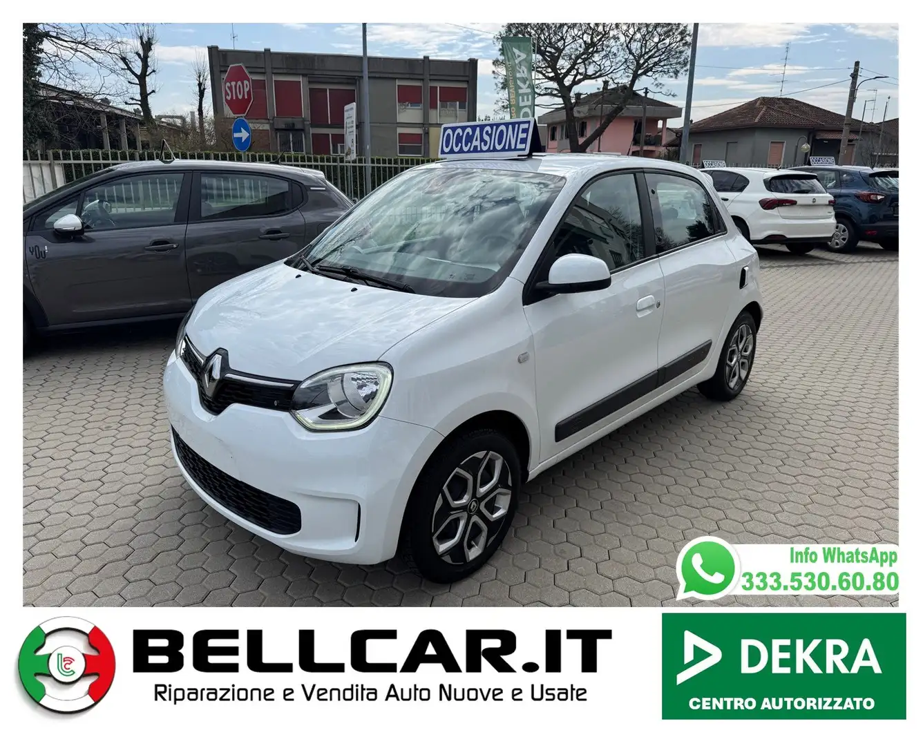 Renault Twingo 1.0 sce Life (wave) 73cv E6 Blanc - 1
