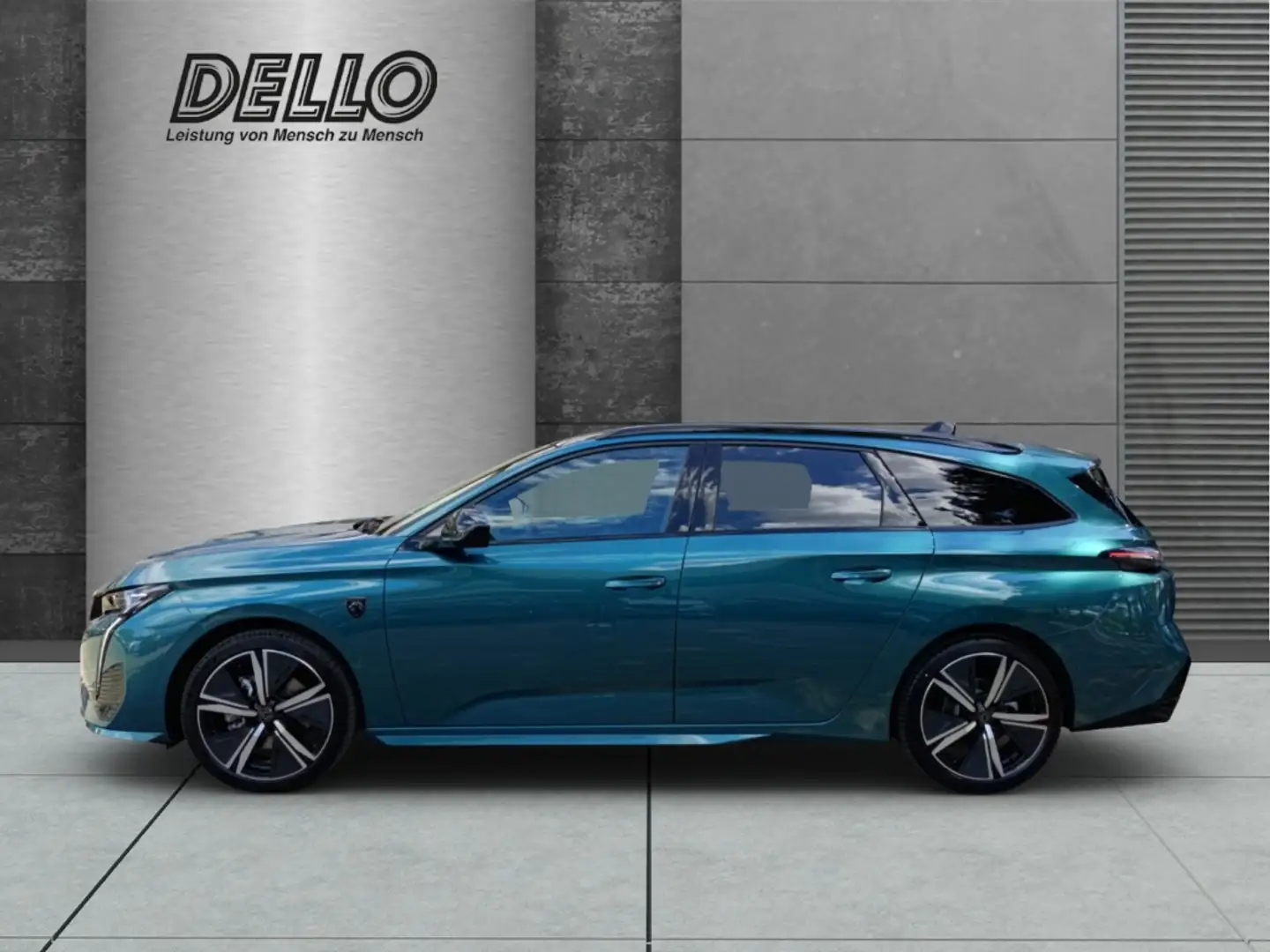 Peugeot 308 SW GT Hybrid 145 e-DSC6 AHK Panorama NAVI KAMERA S Blau - 2