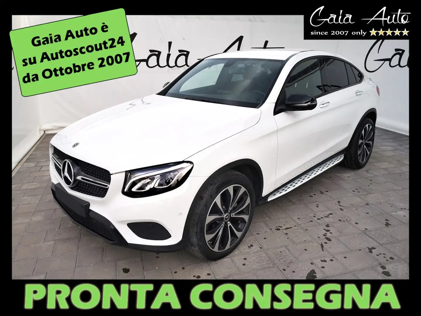 Mercedes-Benz GLC 220 D Coupe Sport 4matic led 20" PEDANE Wit - 1