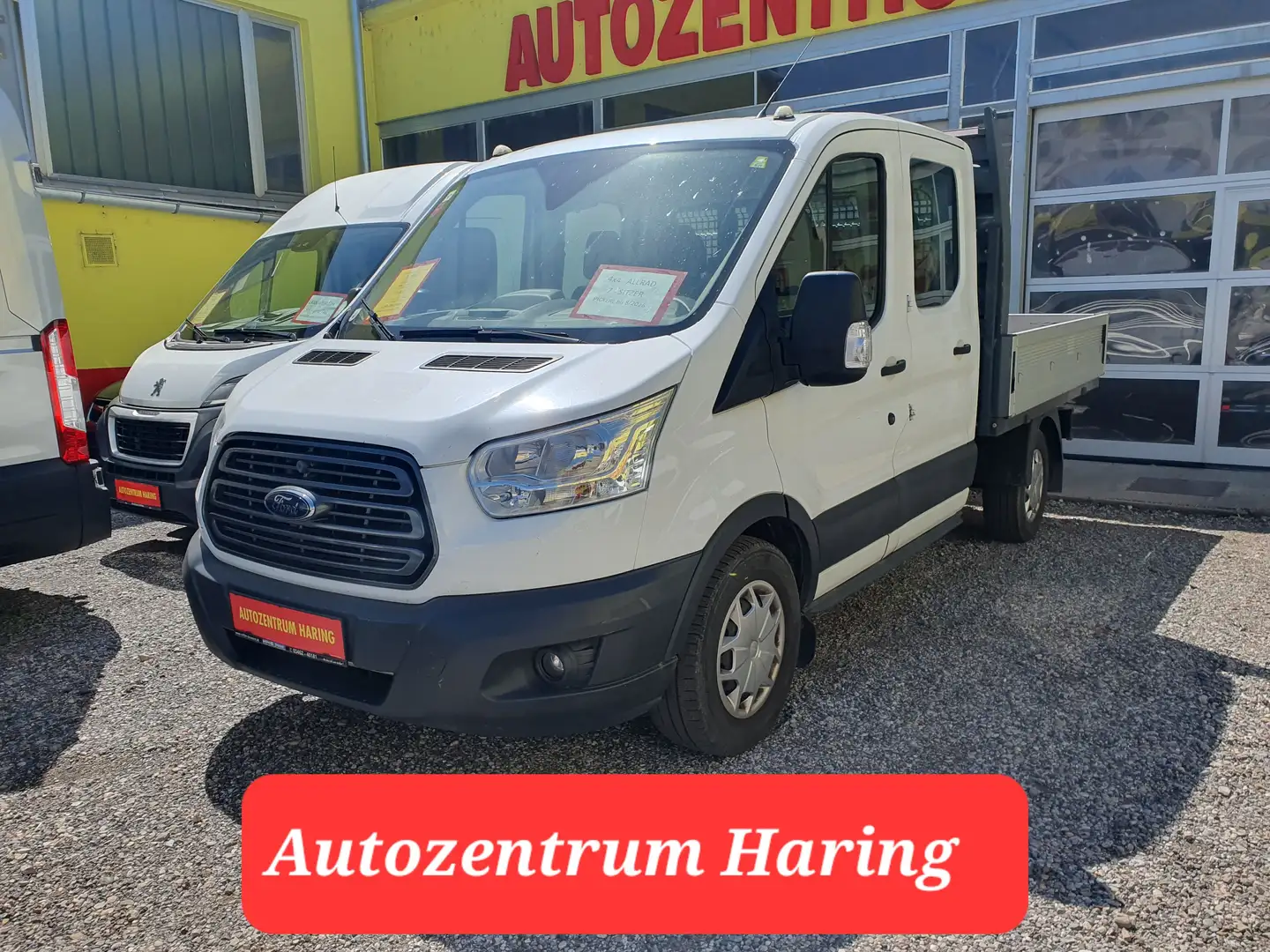 Ford Transit DK-Pritsche L2 ALLRAD NETTO 17.500.- Pickerl 8/26! Blanc - 1