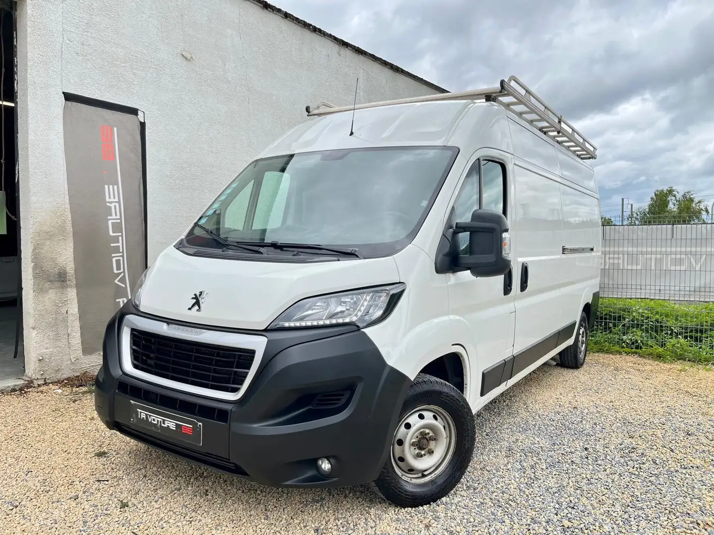 Peugeot Boxer 2.0 BlueHDi L3H2 Premium TVA/NAV/CAMERA/CLIM/CUIR Blanc - 2