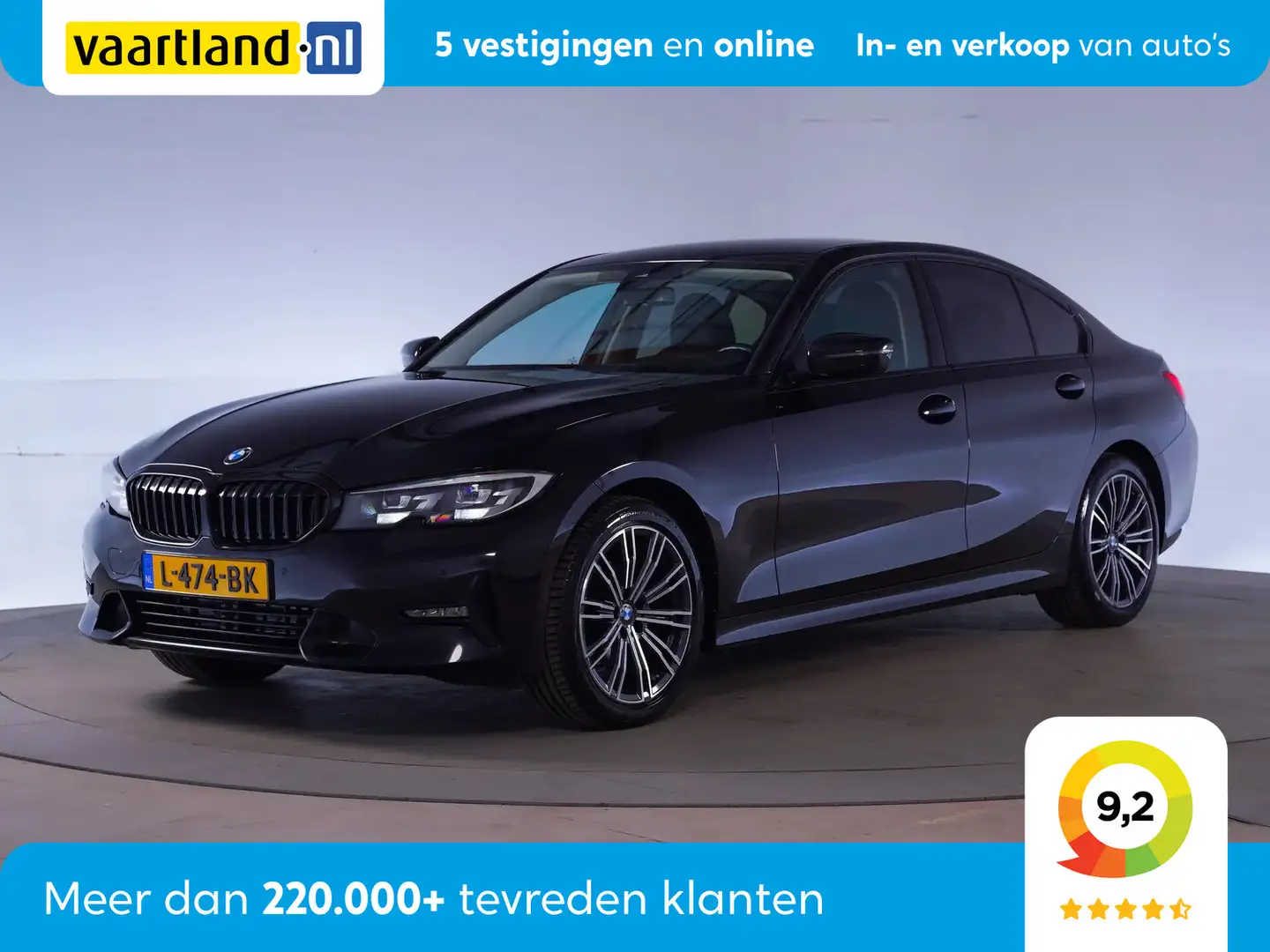 BMW 318 3-serie 318i High Executive Sport Edition Aut. [ L Zwart - 1